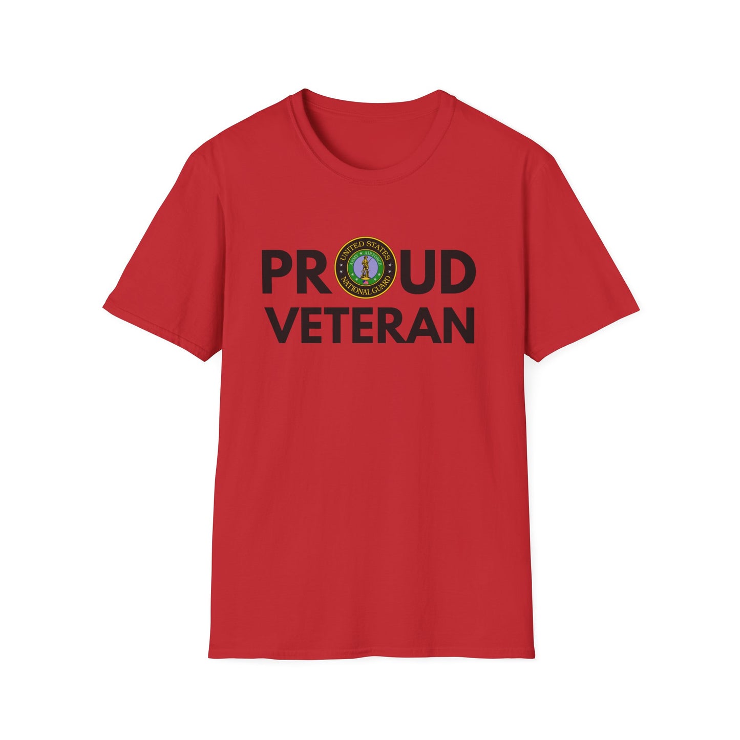 National Guard Veteran - Unisex Softstyle T-Shirt