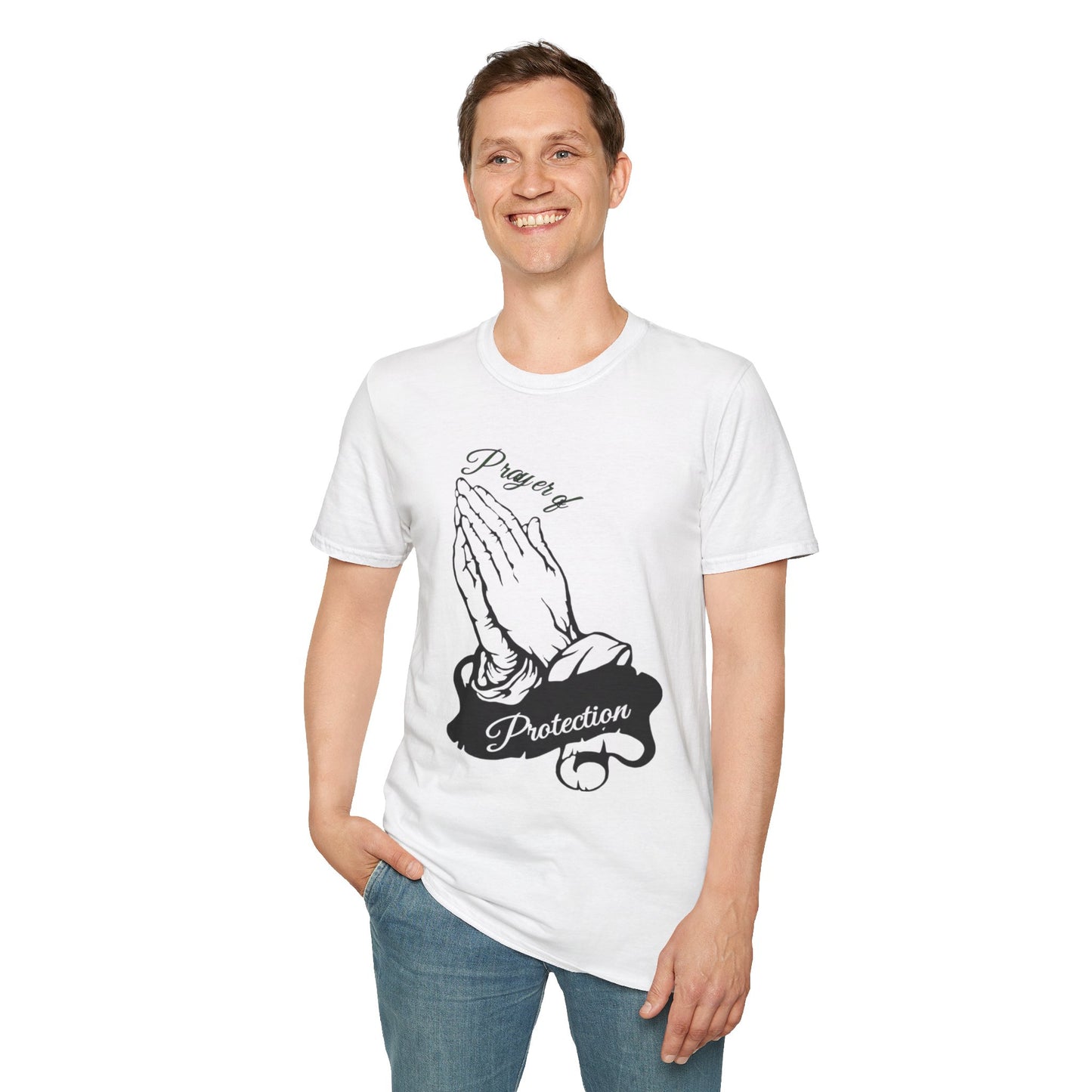 Prayer of Protection-Unisex Softstyle T-Shirt