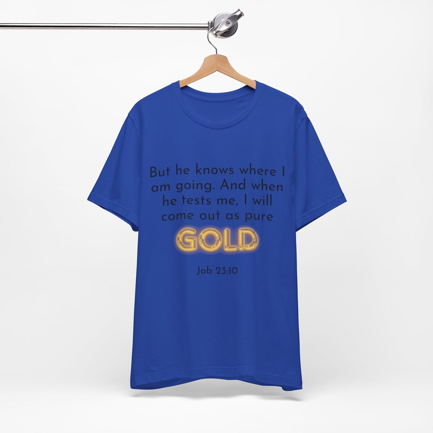 Job 23-10-Unisex Jersey Short Sleeve Tee