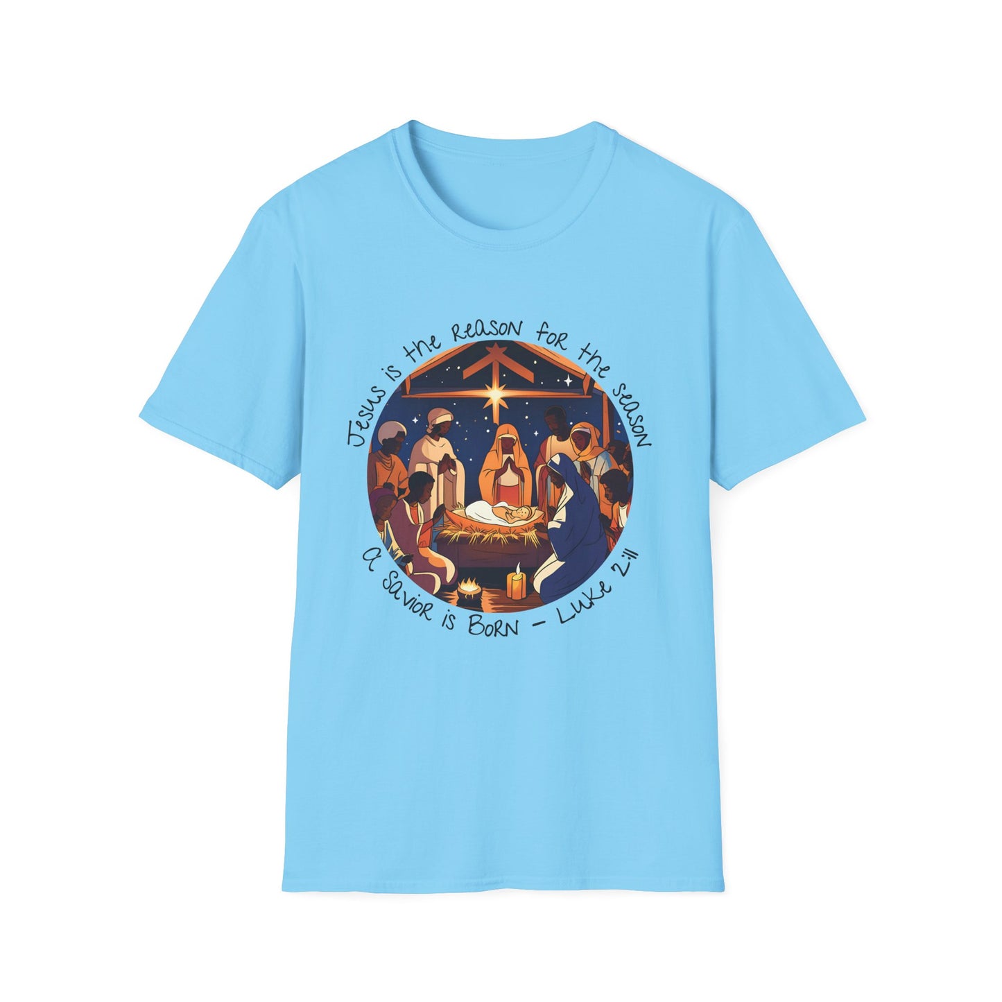 Luke 2:11 - Unisex Softstyle T-Shirt