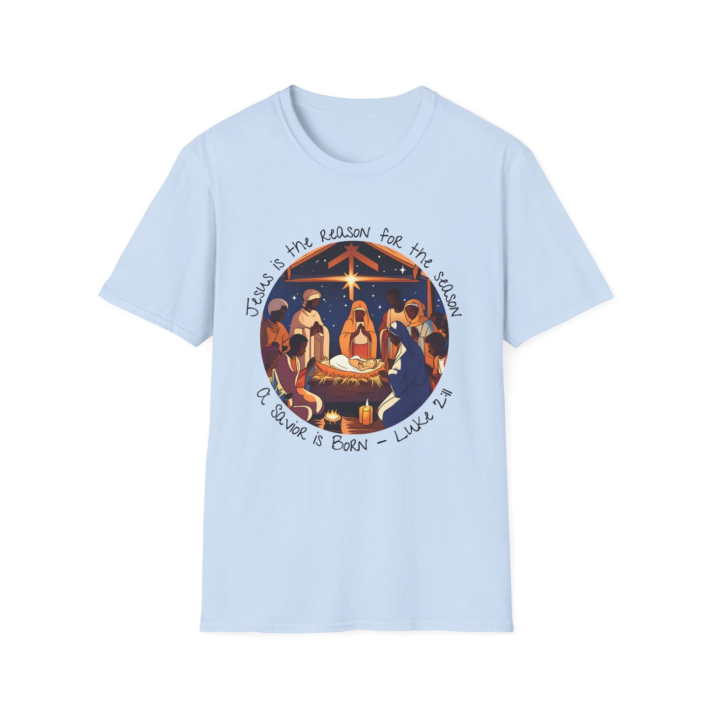 Luke 2:11 - Unisex Softstyle T-Shirt