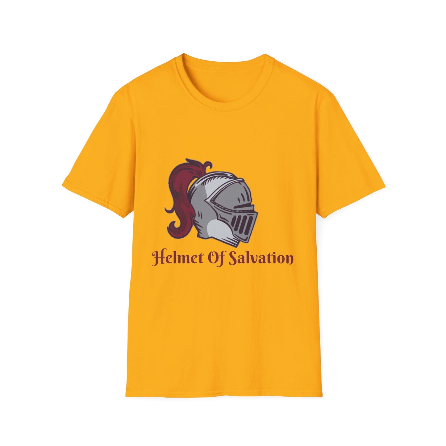 Helmet of Salvation-Unisex Softstyle T-Shirt