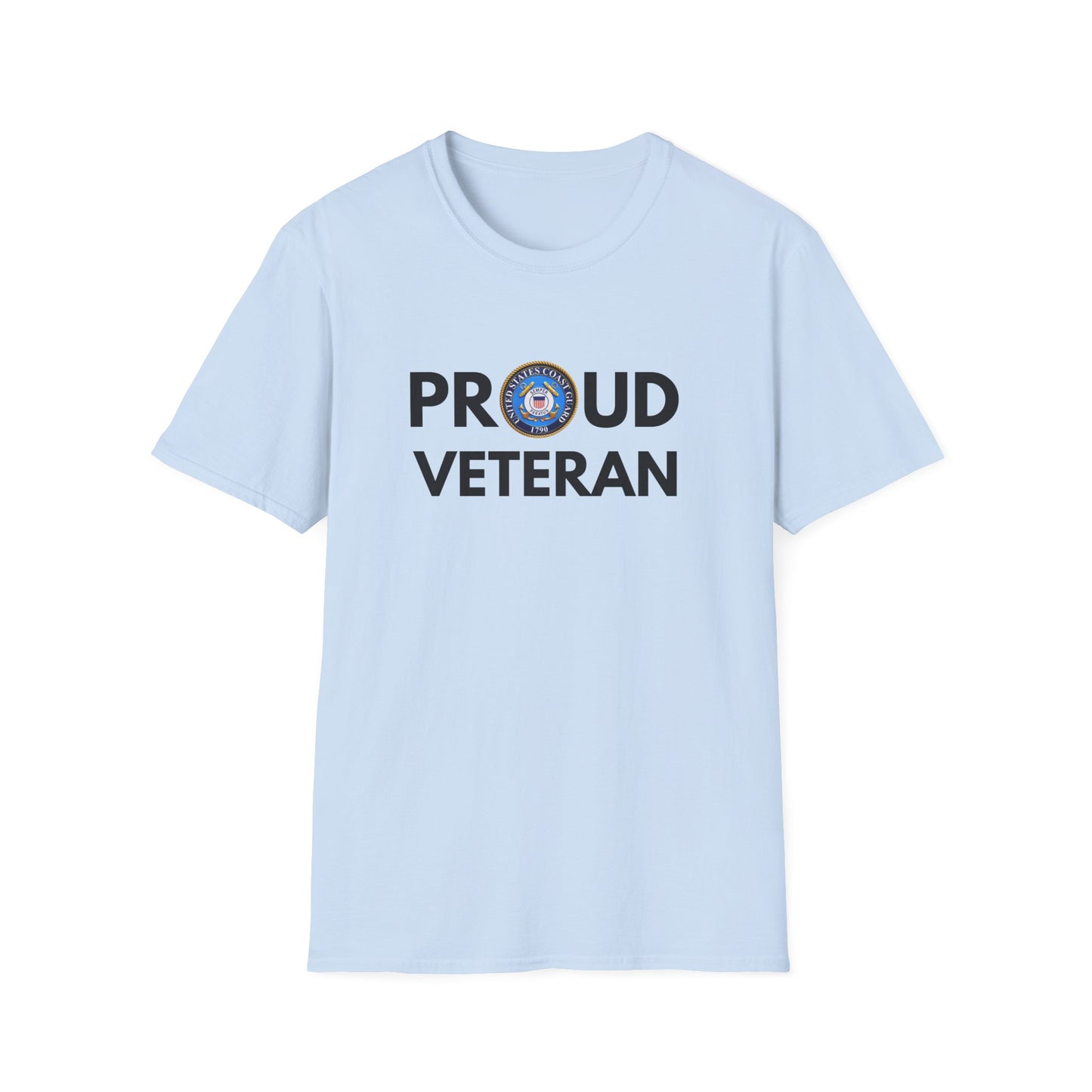 Coast Guard Veteran - Unisex Softstyle T-Shirt