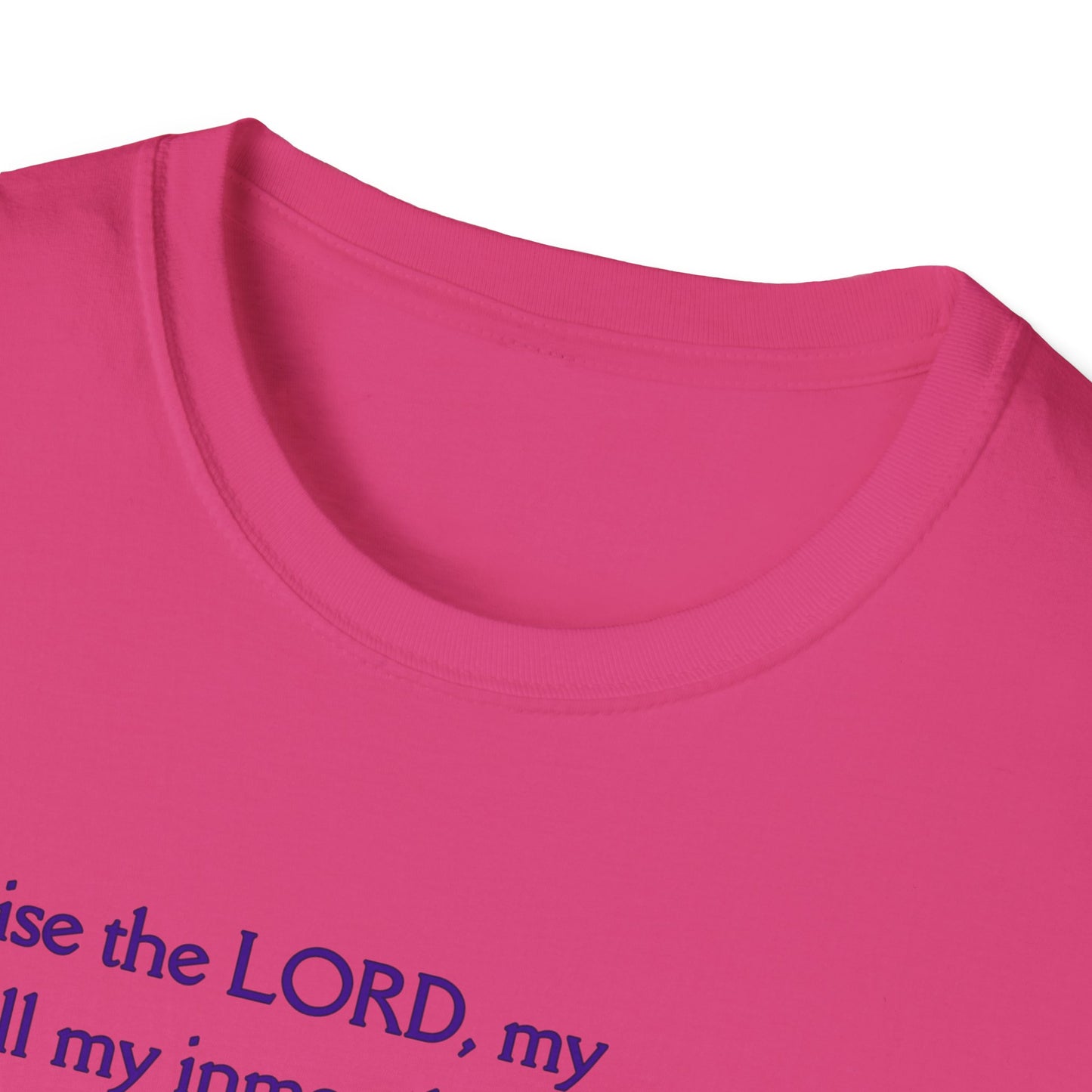 Psalms 103 - Unisex Softstyle T-Shirt