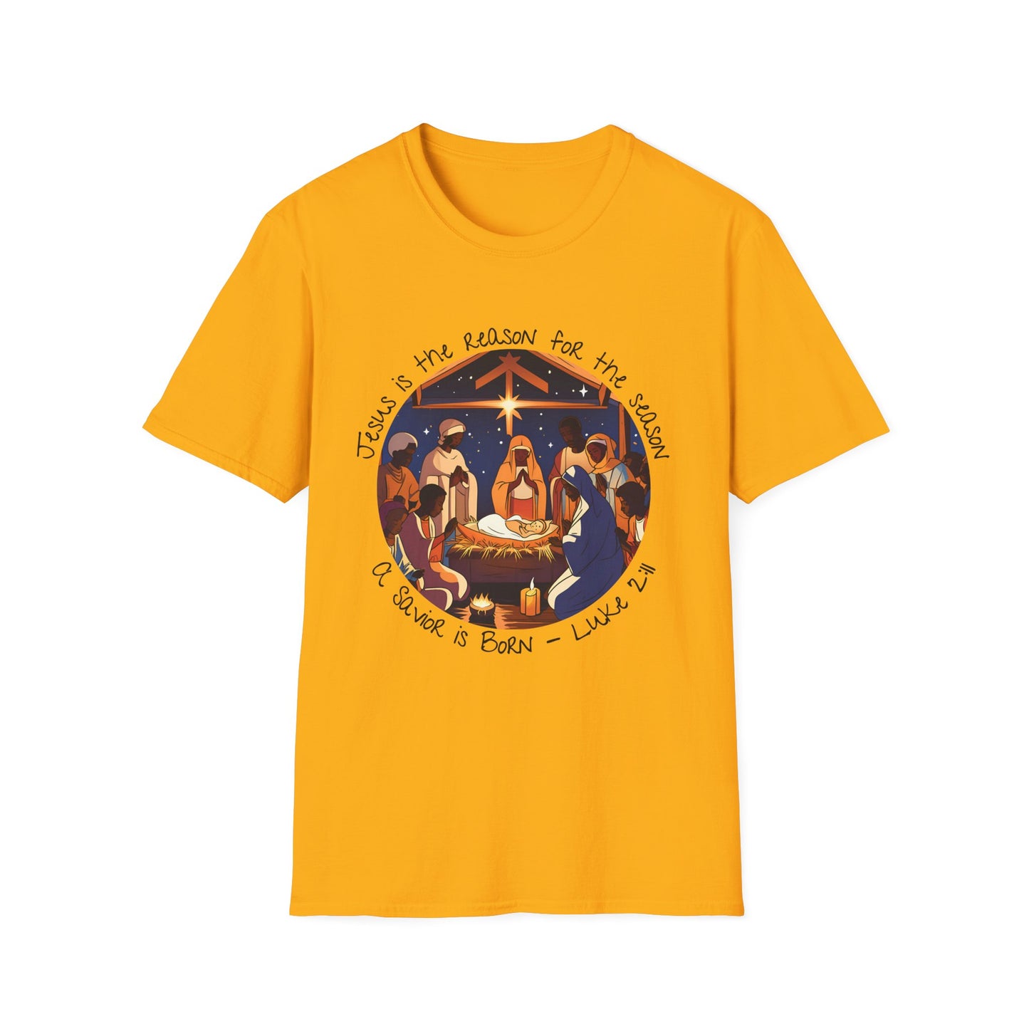 Luke 2:11 - Unisex Softstyle T-Shirt