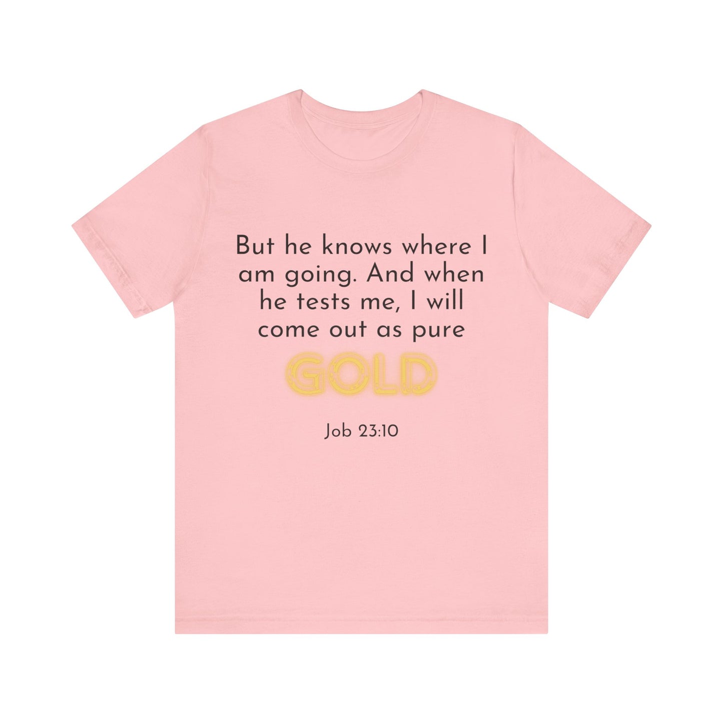Job 23-10-Unisex Jersey Short Sleeve Tee