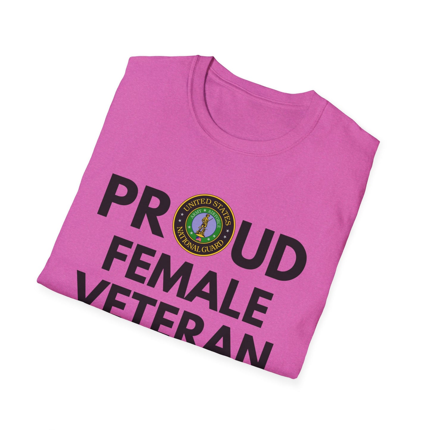 Female Nation Guard - Unisex Softstyle T-Shirt
