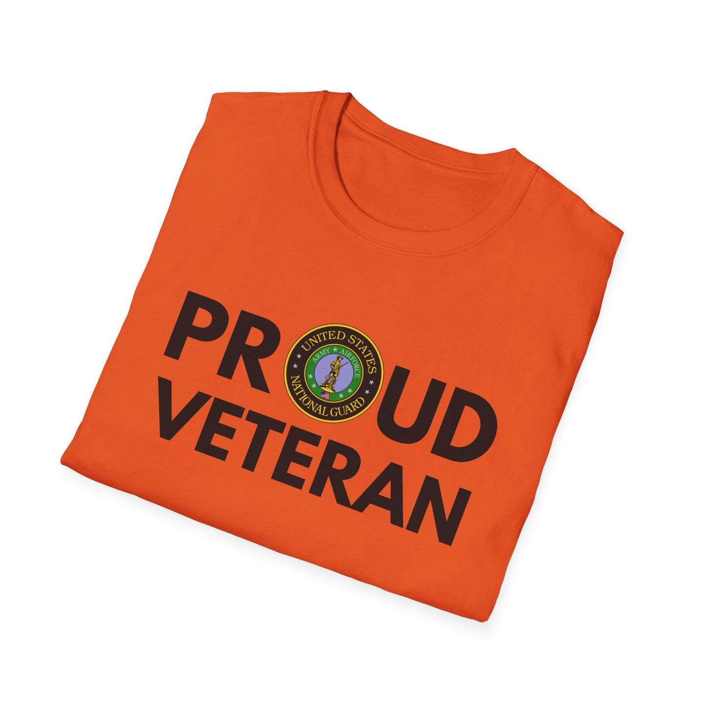 National Guard Veteran - Unisex Softstyle T-Shirt
