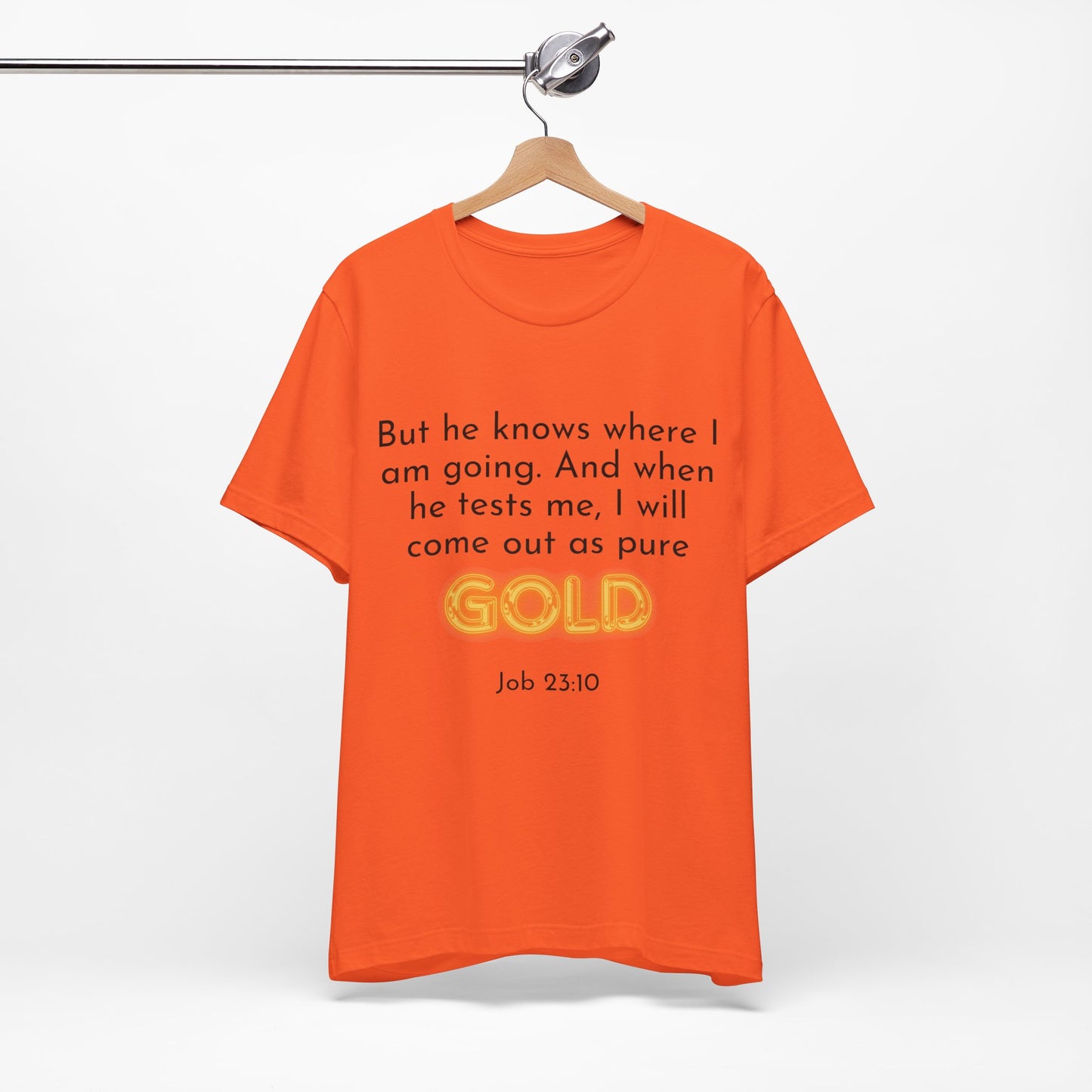 Job 23-10-Unisex Jersey Short Sleeve Tee