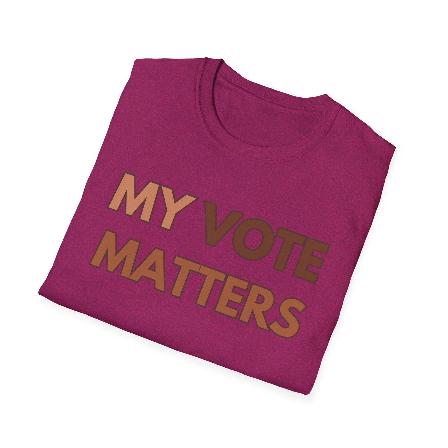 My Vote Matters - Unisex Softstyle T-Shirt