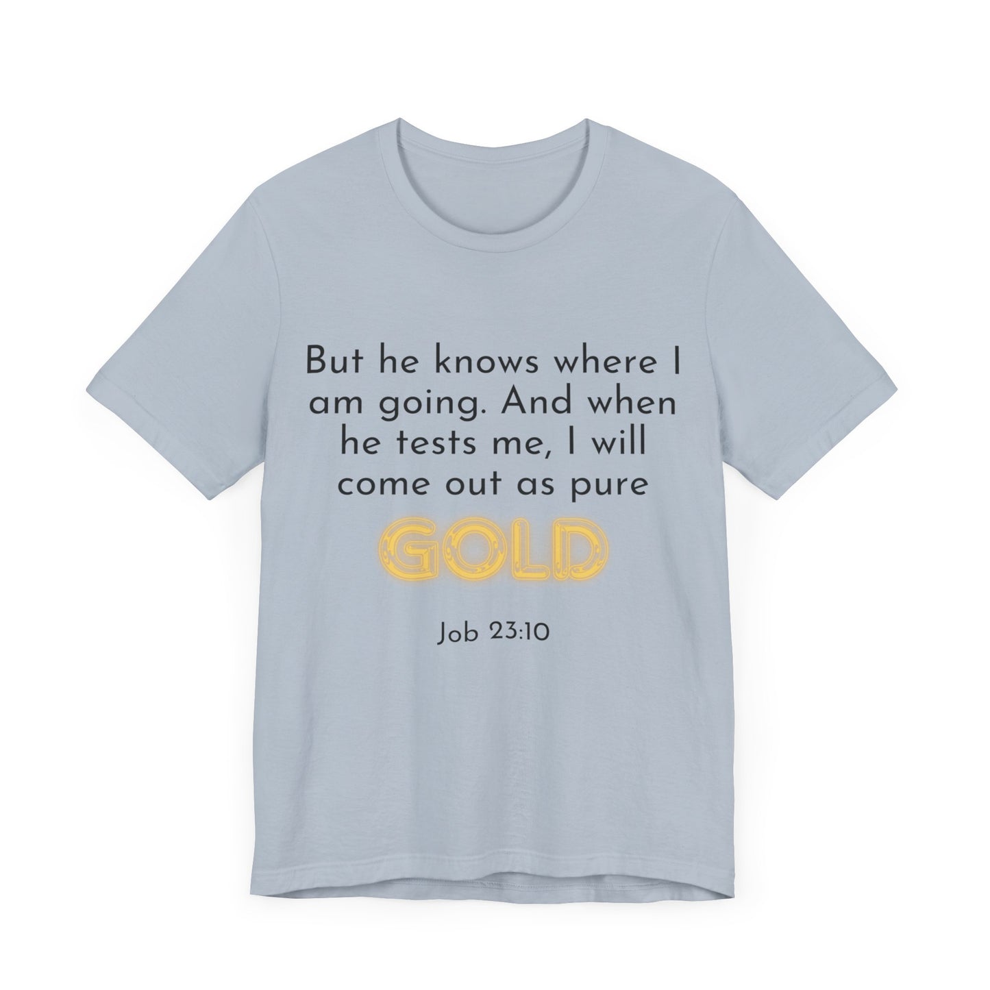 Job 23-10-Unisex Jersey Short Sleeve Tee