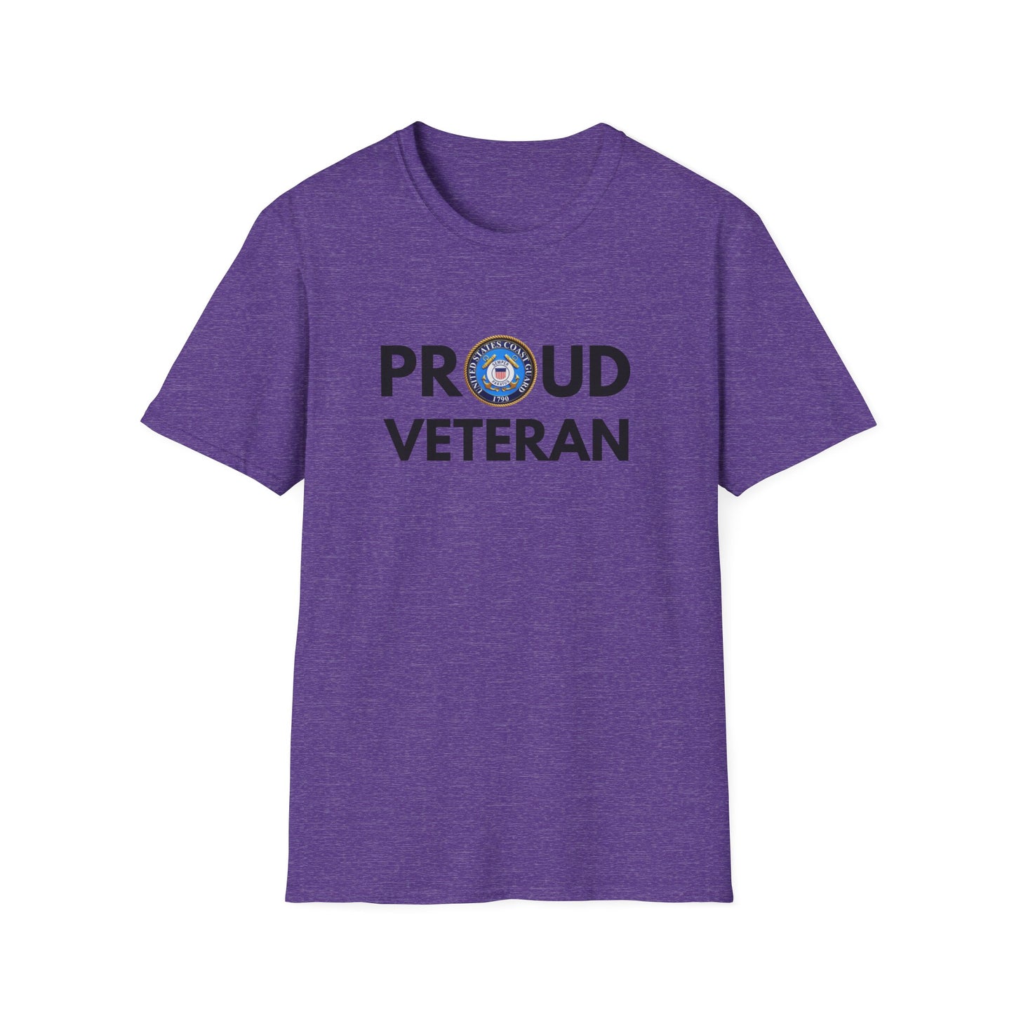 Coast Guard Veteran - Unisex Softstyle T-Shirt