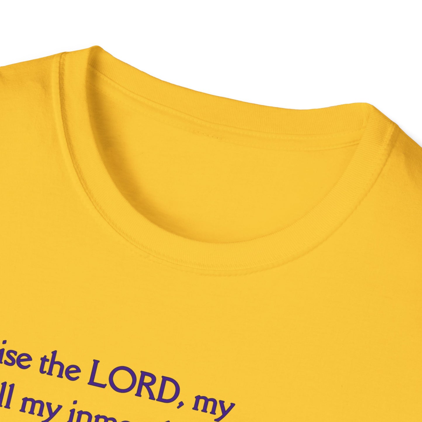 Psalms 103 - Unisex Softstyle T-Shirt