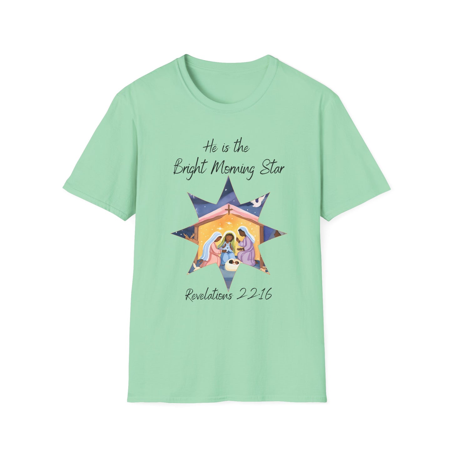 Revelations 22:16 - Unisex Softstyle T-Shirt