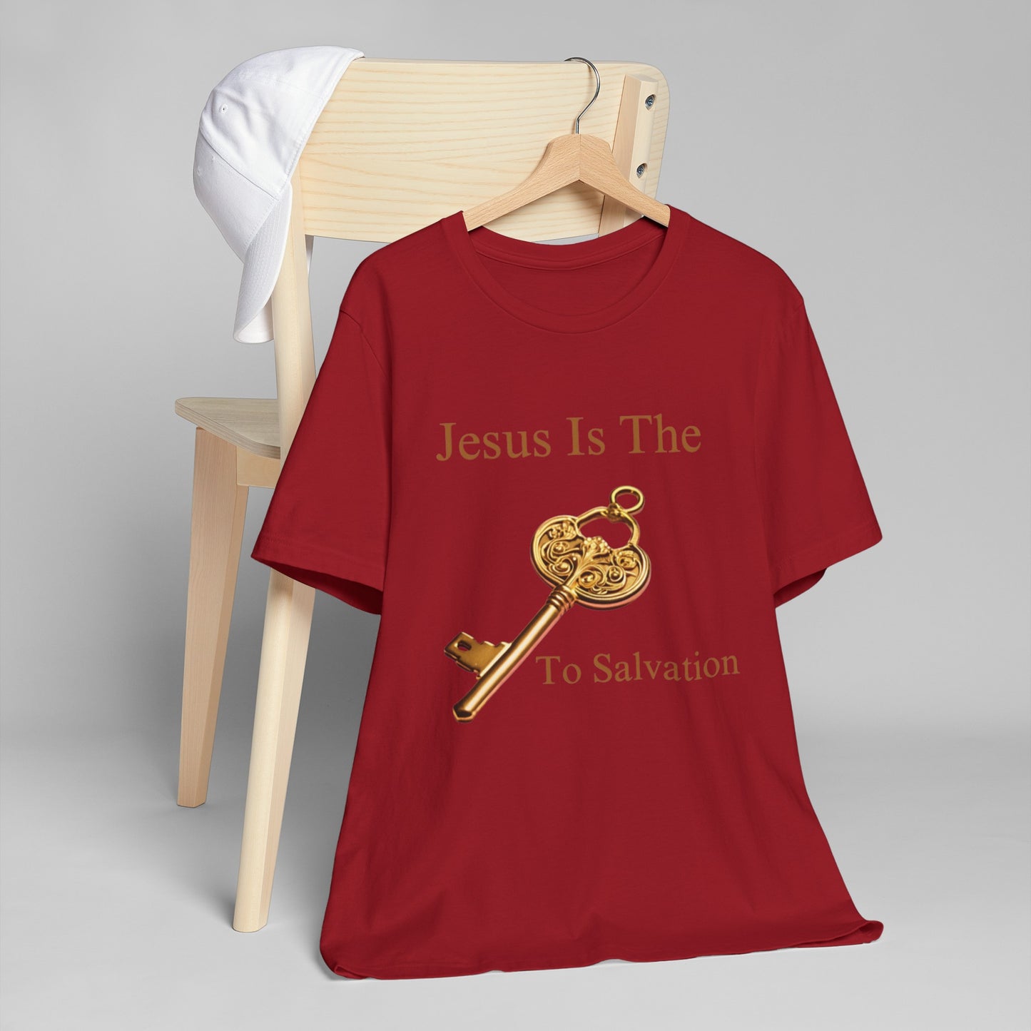 Jesus is The Key-Unisex Jersey T-Shirt