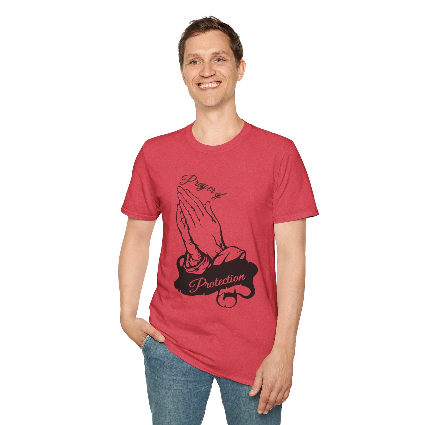 Prayer of Protection-Unisex Softstyle T-Shirt