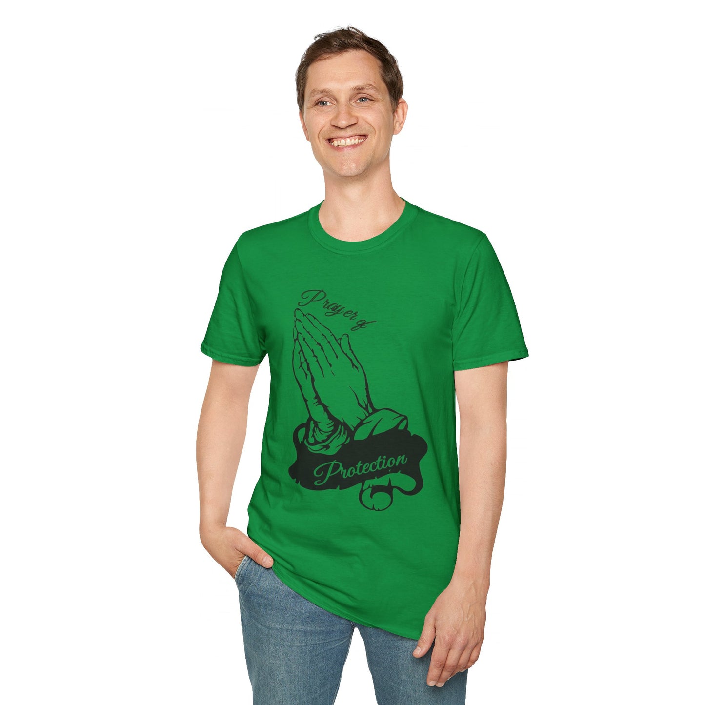 Prayer of Protection-Unisex Softstyle T-Shirt