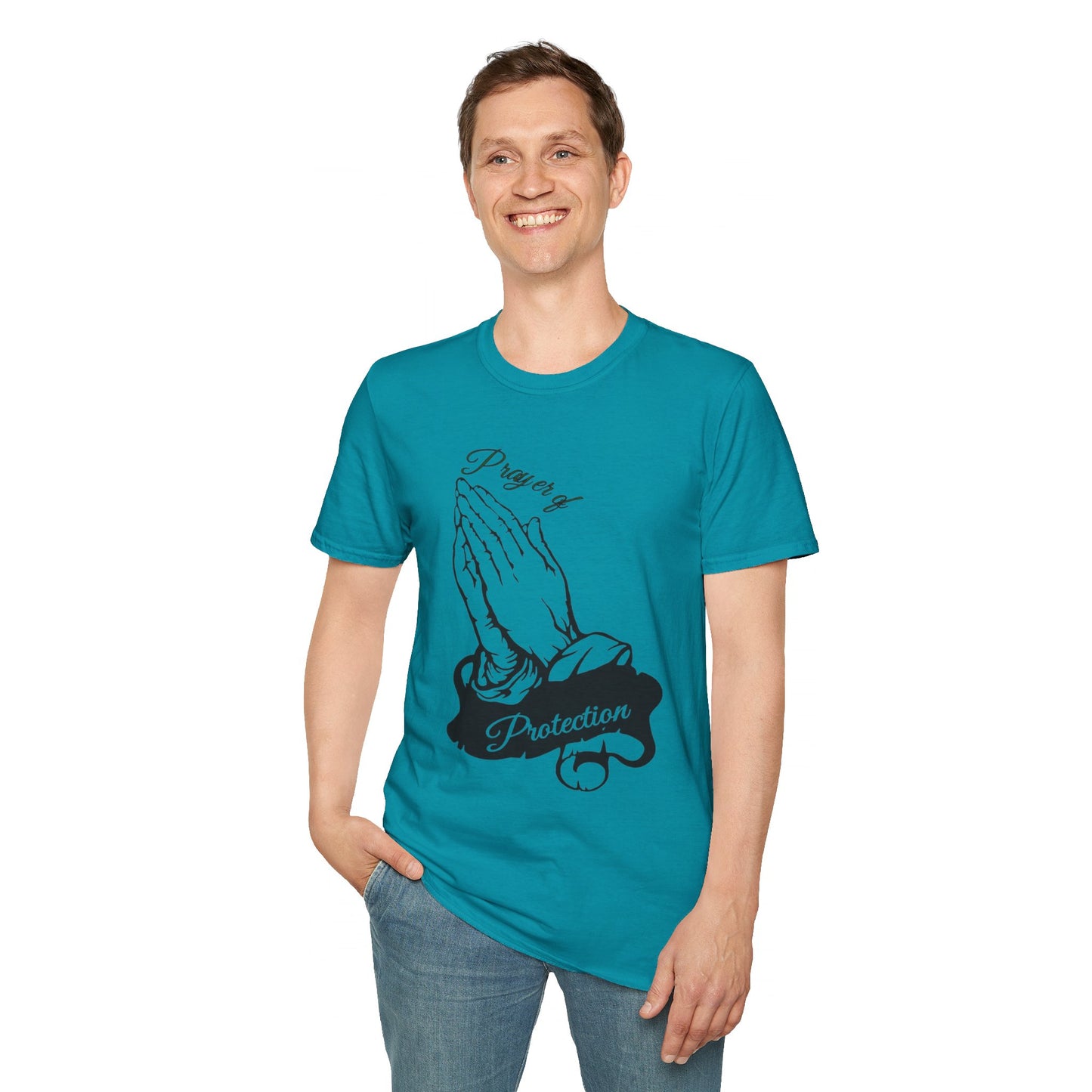 Prayer of Protection-Unisex Softstyle T-Shirt