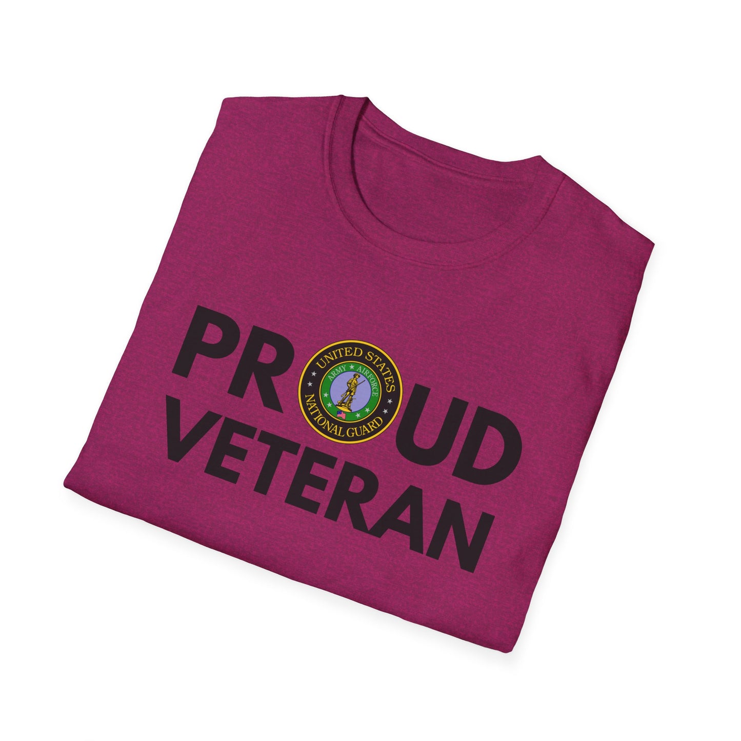 National Guard Veteran - Unisex Softstyle T-Shirt