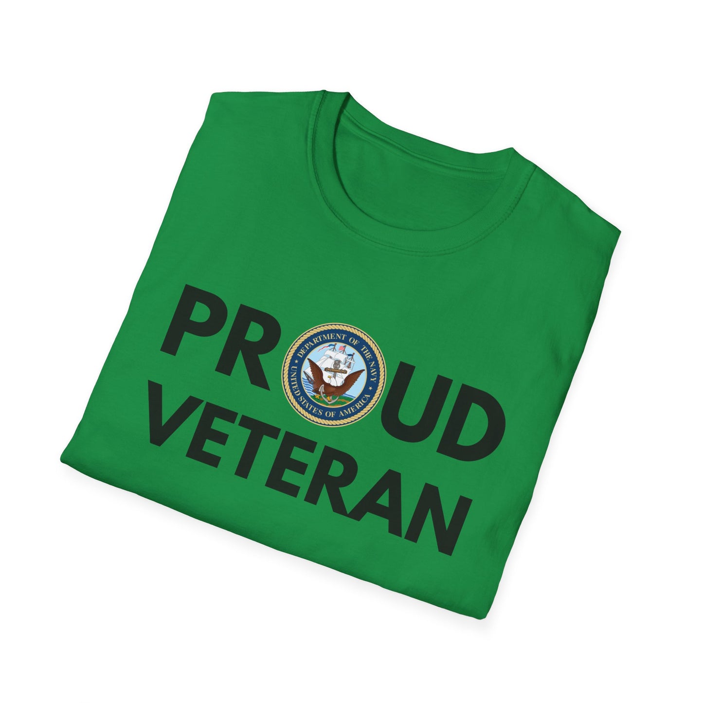 Navy Veteran - Unisex Softstyle T-Shirt