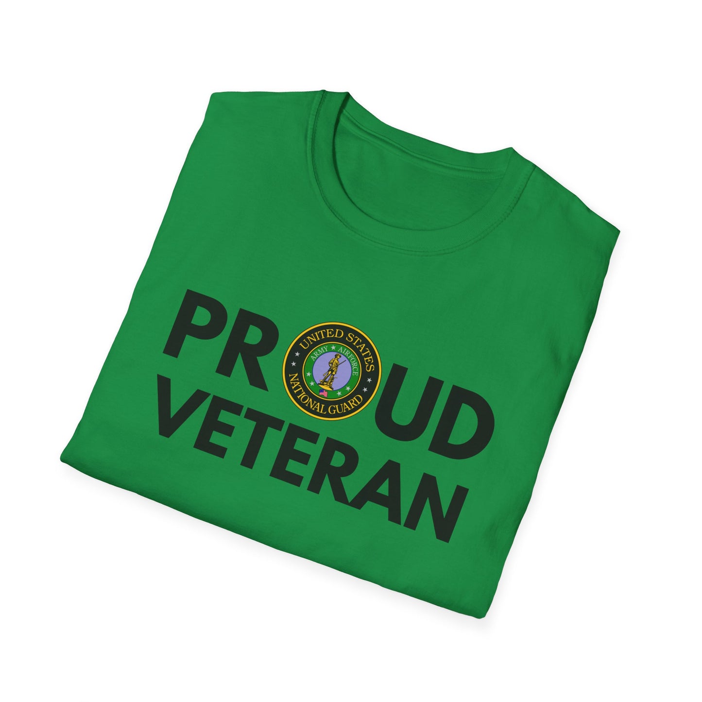 National Guard Veteran - Unisex Softstyle T-Shirt