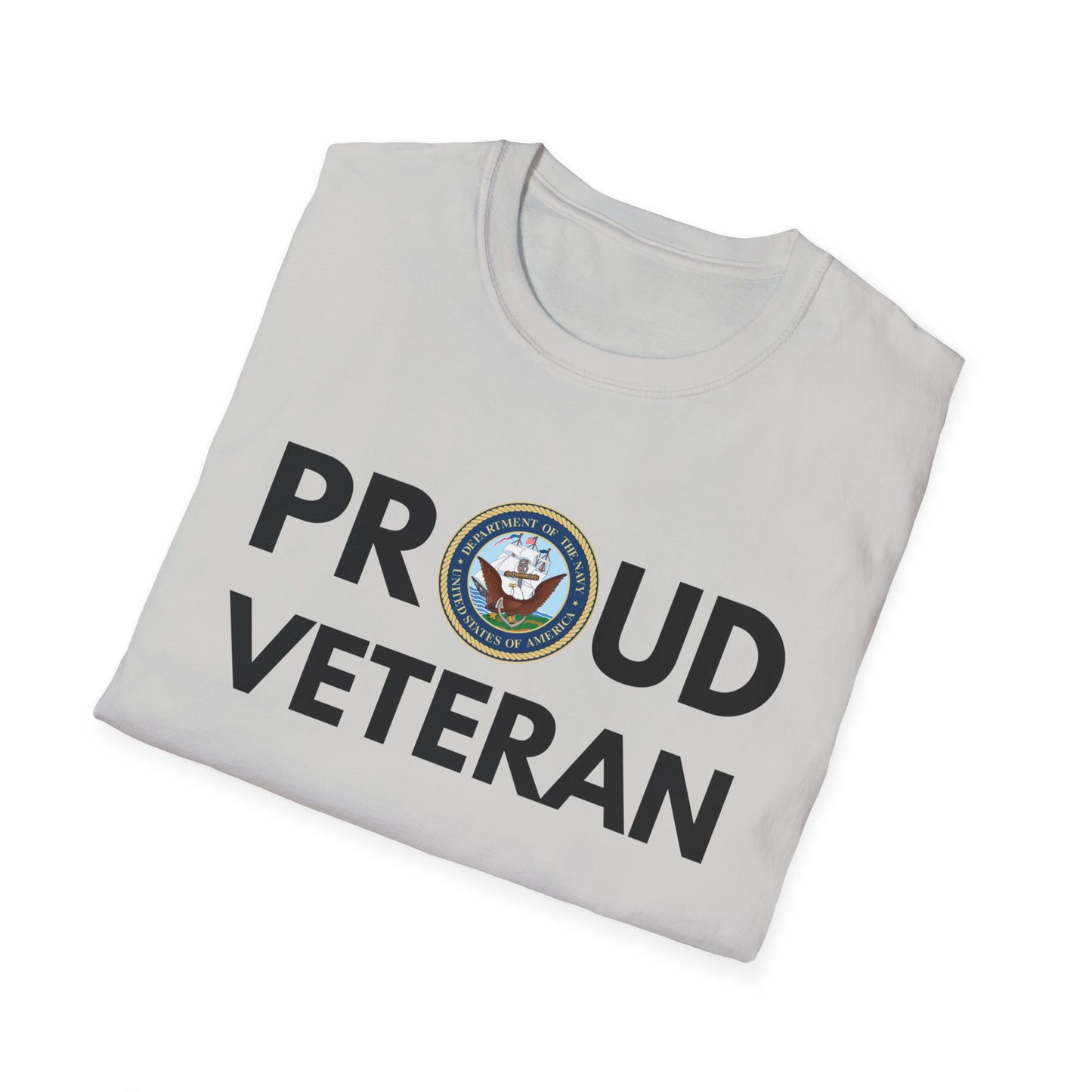 Navy Veteran - Unisex Softstyle T-Shirt