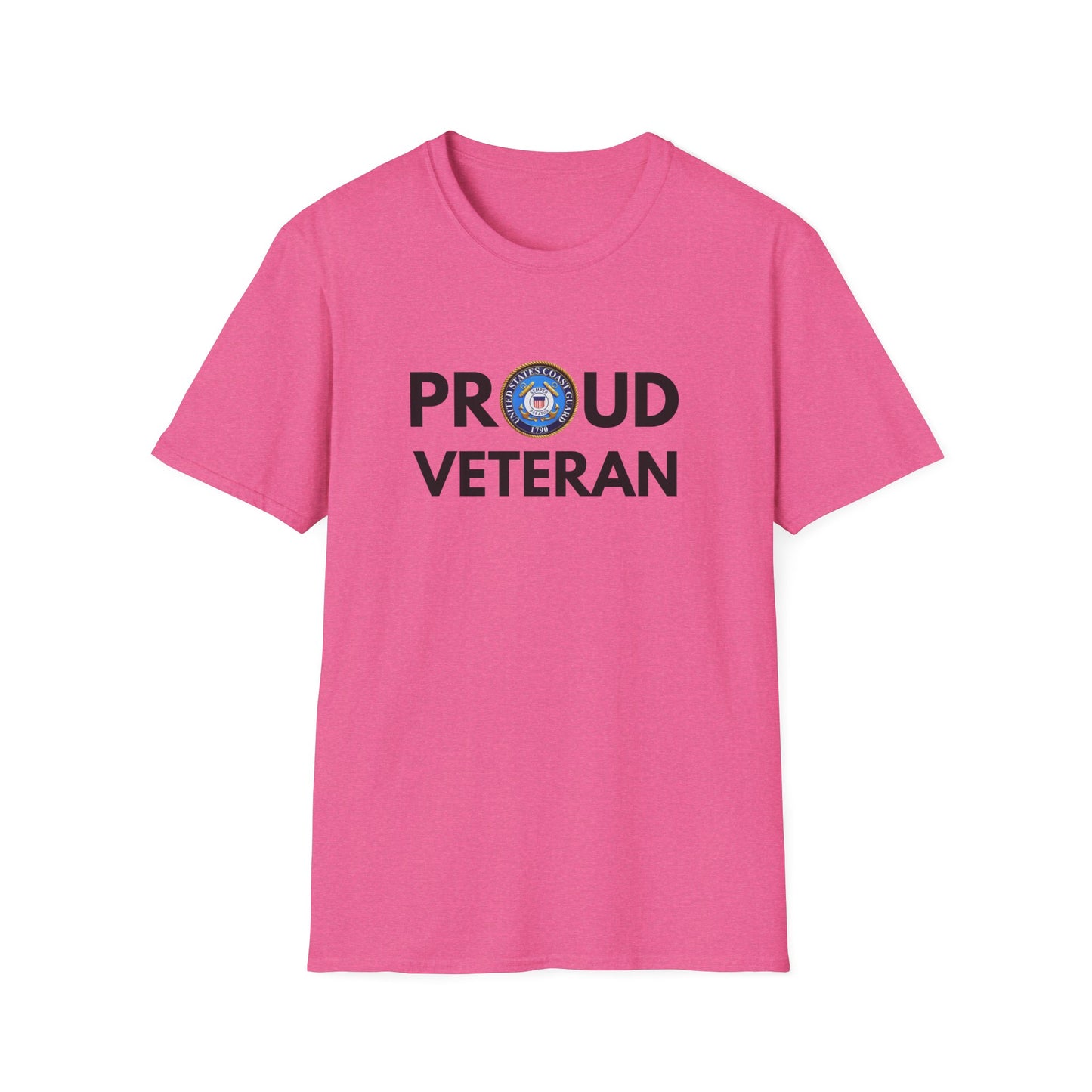 Coast Guard Veteran - Unisex Softstyle T-Shirt