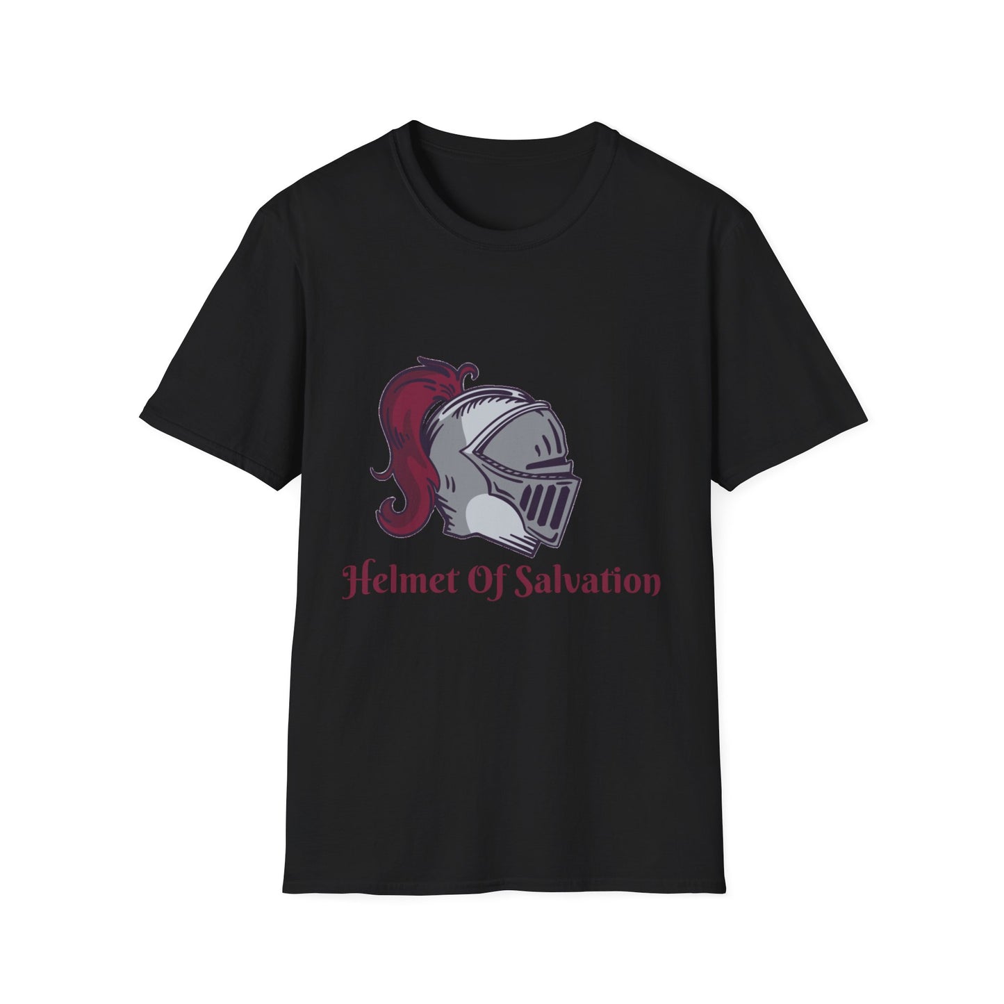 Helmet of Salvation-Unisex Softstyle T-Shirt