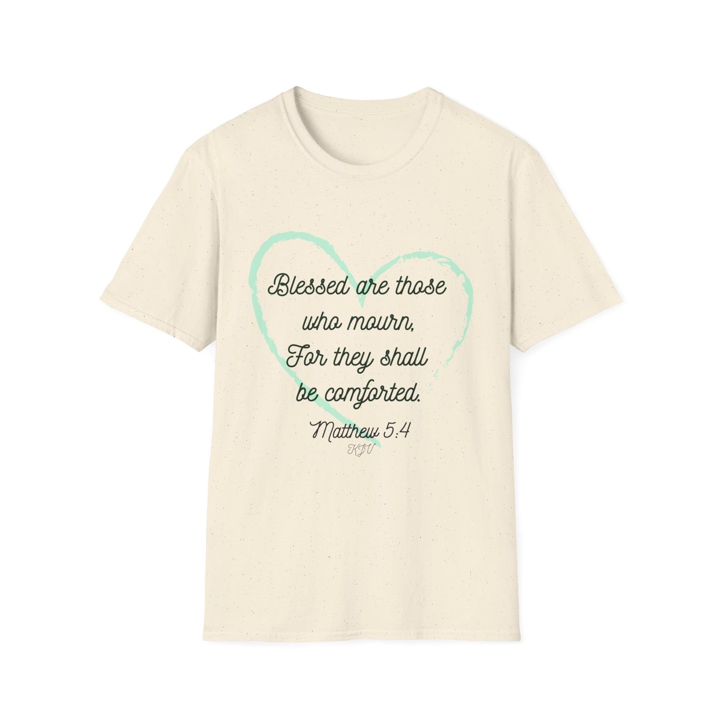 Matthew 5:4 - Unisex Softstyle T-Shirt