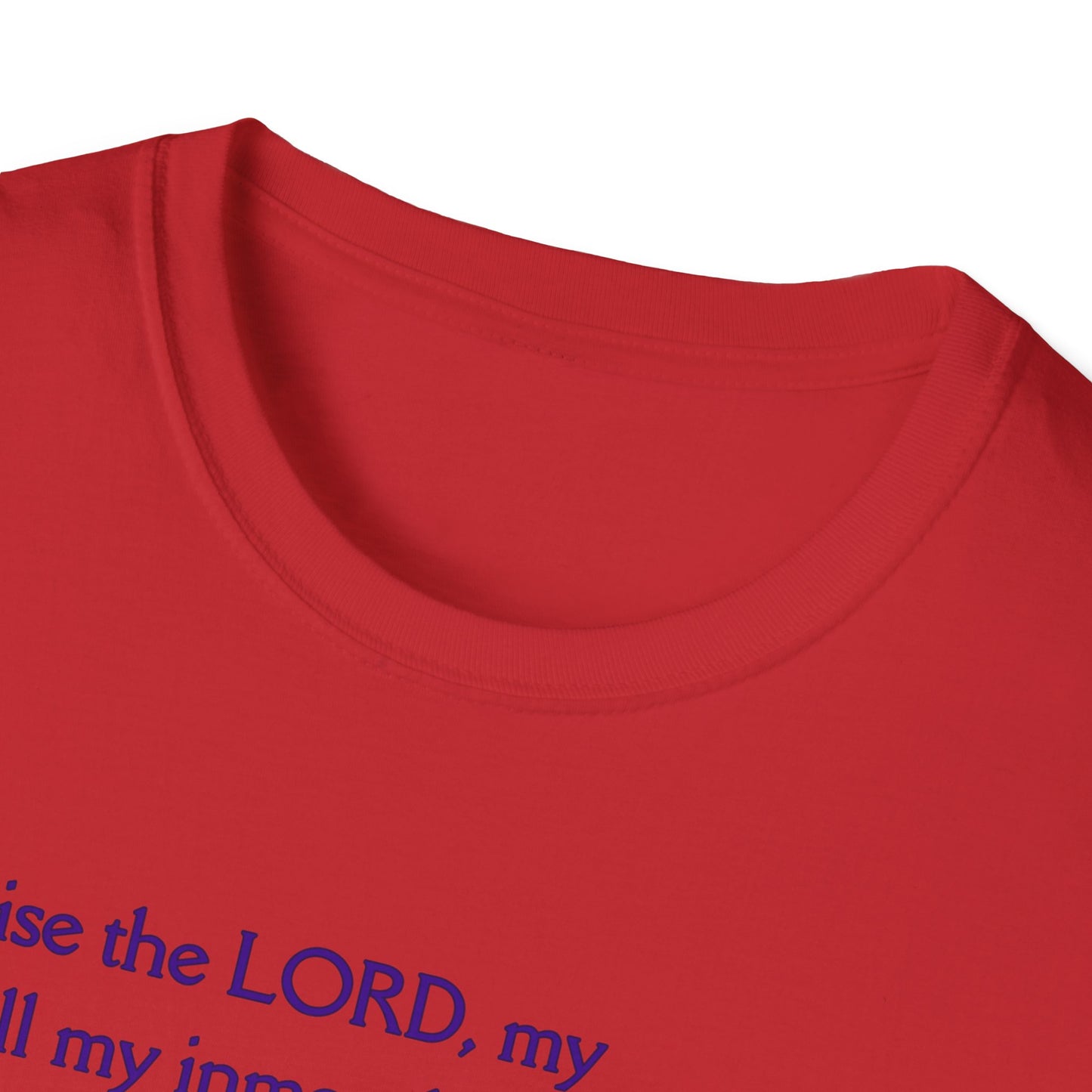 Psalms 103 - Unisex Softstyle T-Shirt