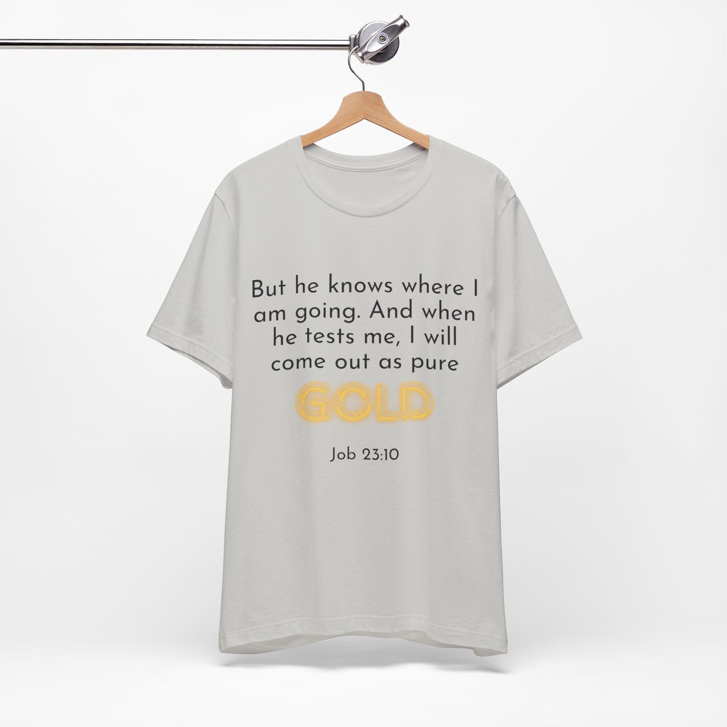 Job 23-10-Unisex Jersey Short Sleeve Tee