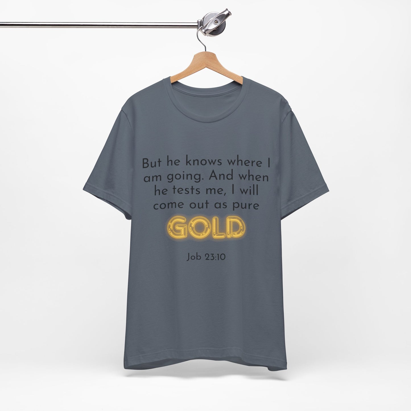 Job 23-10-Unisex Jersey Short Sleeve Tee