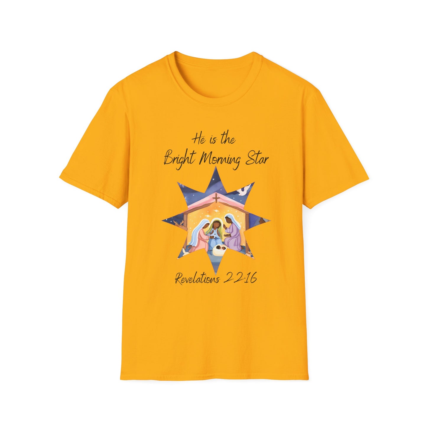 Revelations 22:16 - Unisex Softstyle T-Shirt
