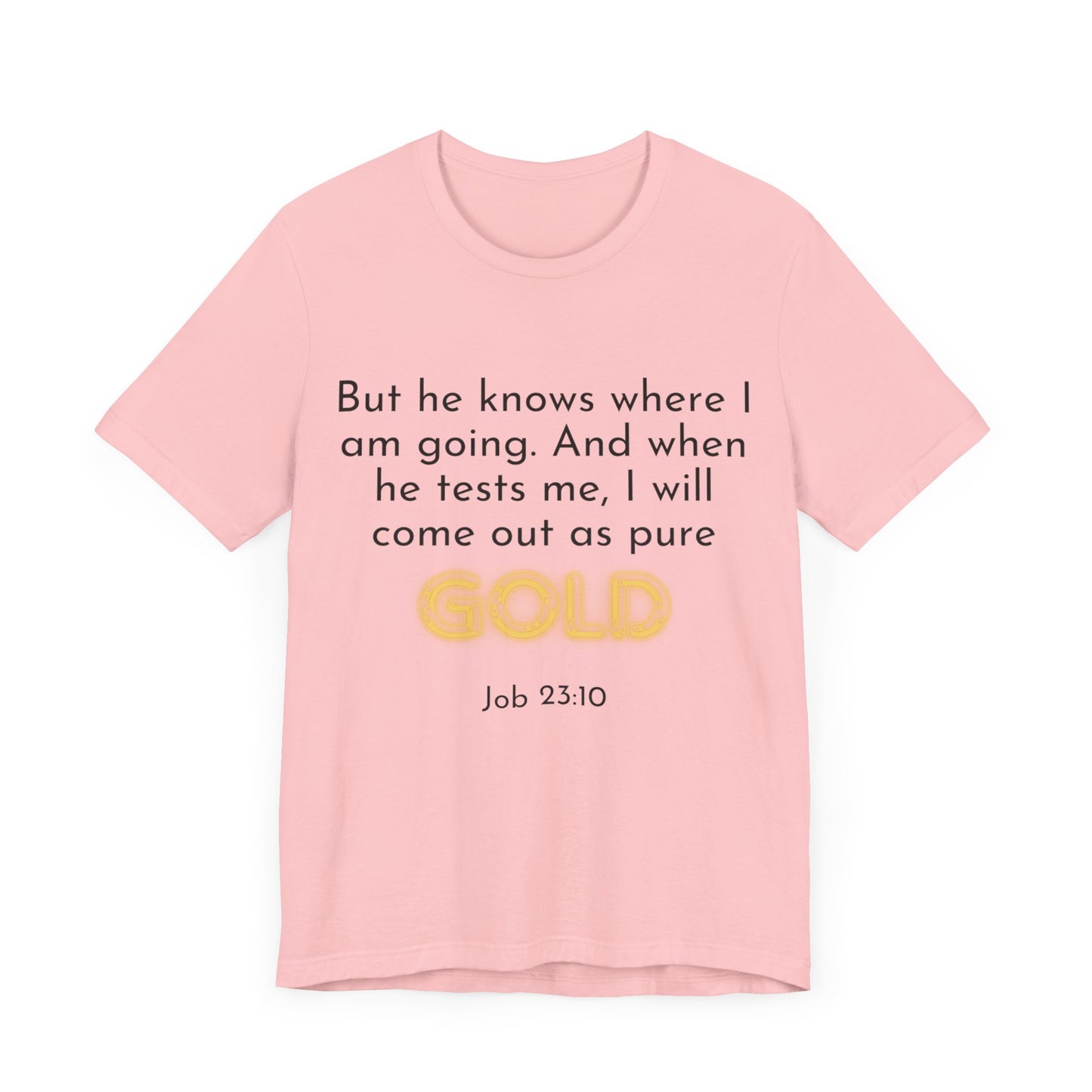 Job 23-10-Unisex Jersey Short Sleeve Tee