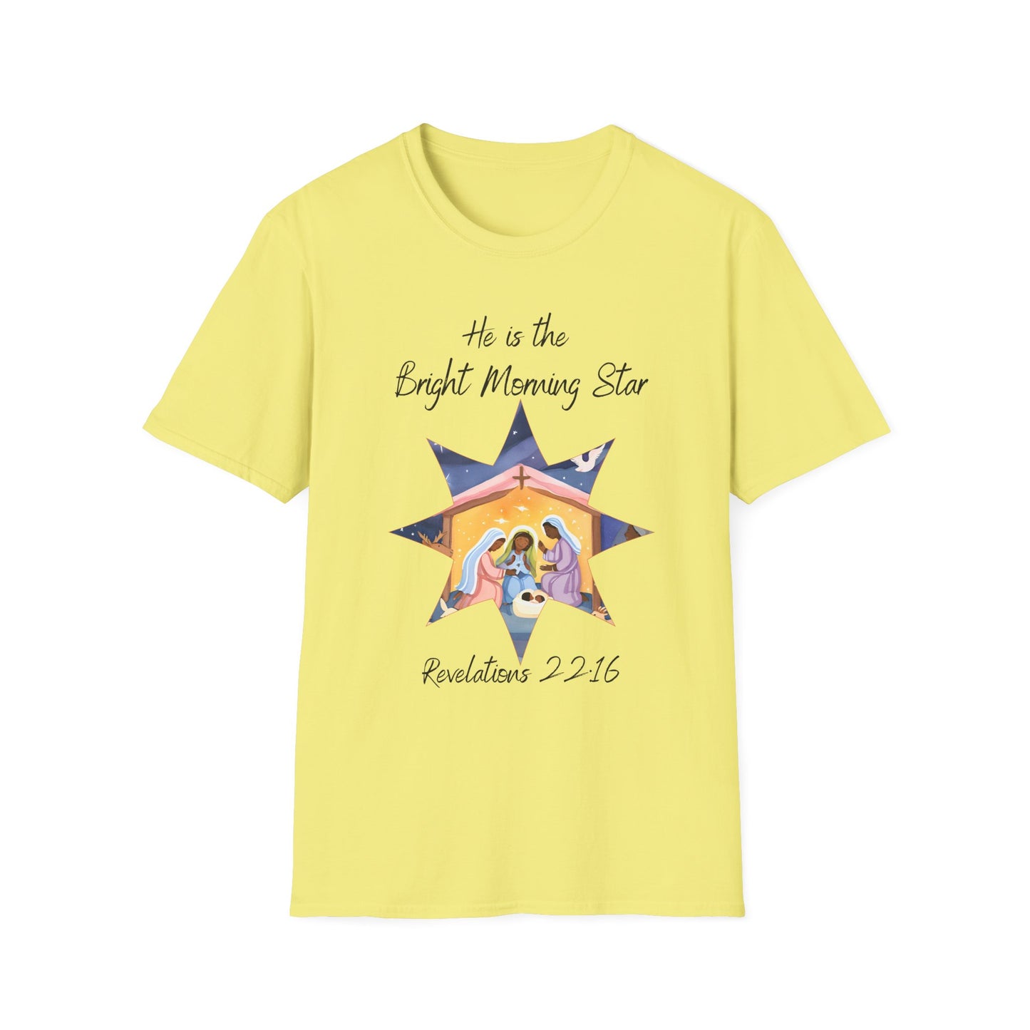 Revelations 22:16 - Unisex Softstyle T-Shirt