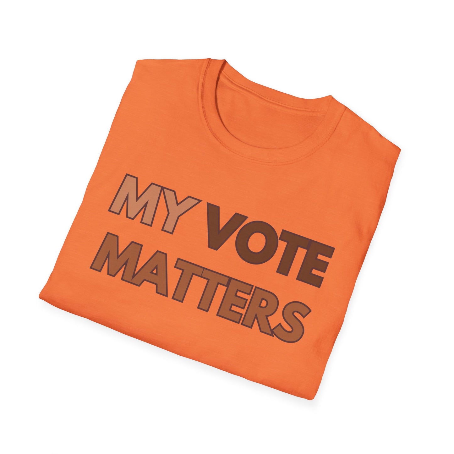 My Vote Matters - Unisex Softstyle T-Shirt