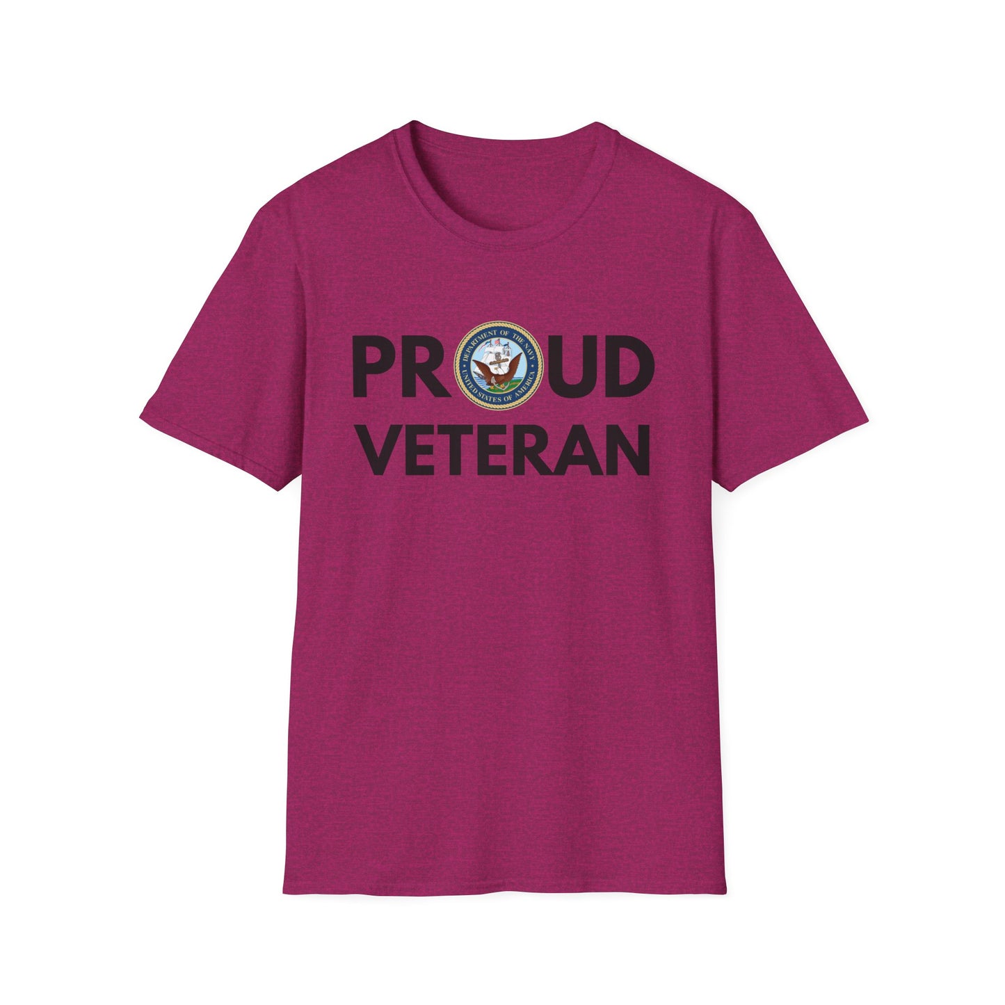 Navy Veteran - Unisex Softstyle T-Shirt