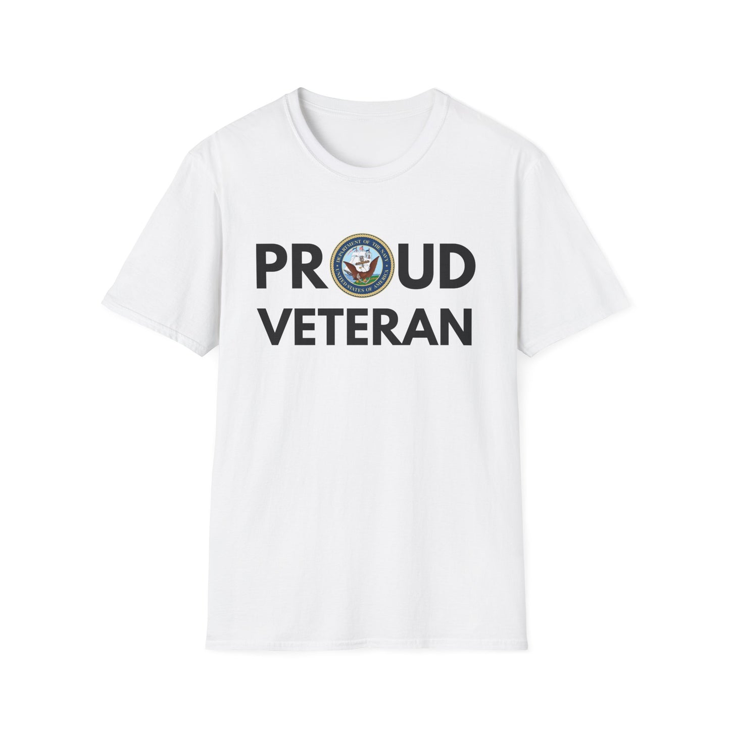 Navy Veteran - Unisex Softstyle T-Shirt