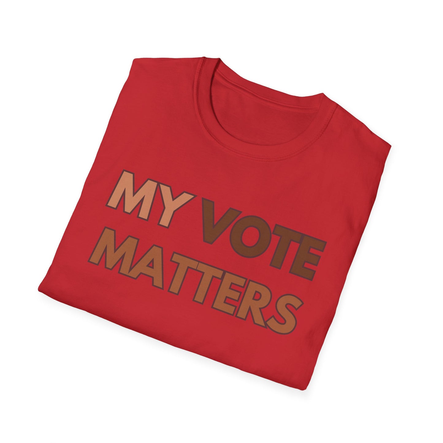 My Vote Matters - Unisex Softstyle T-Shirt
