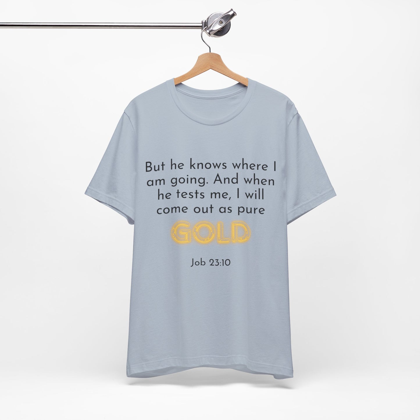 Job 23-10-Unisex Jersey Short Sleeve Tee