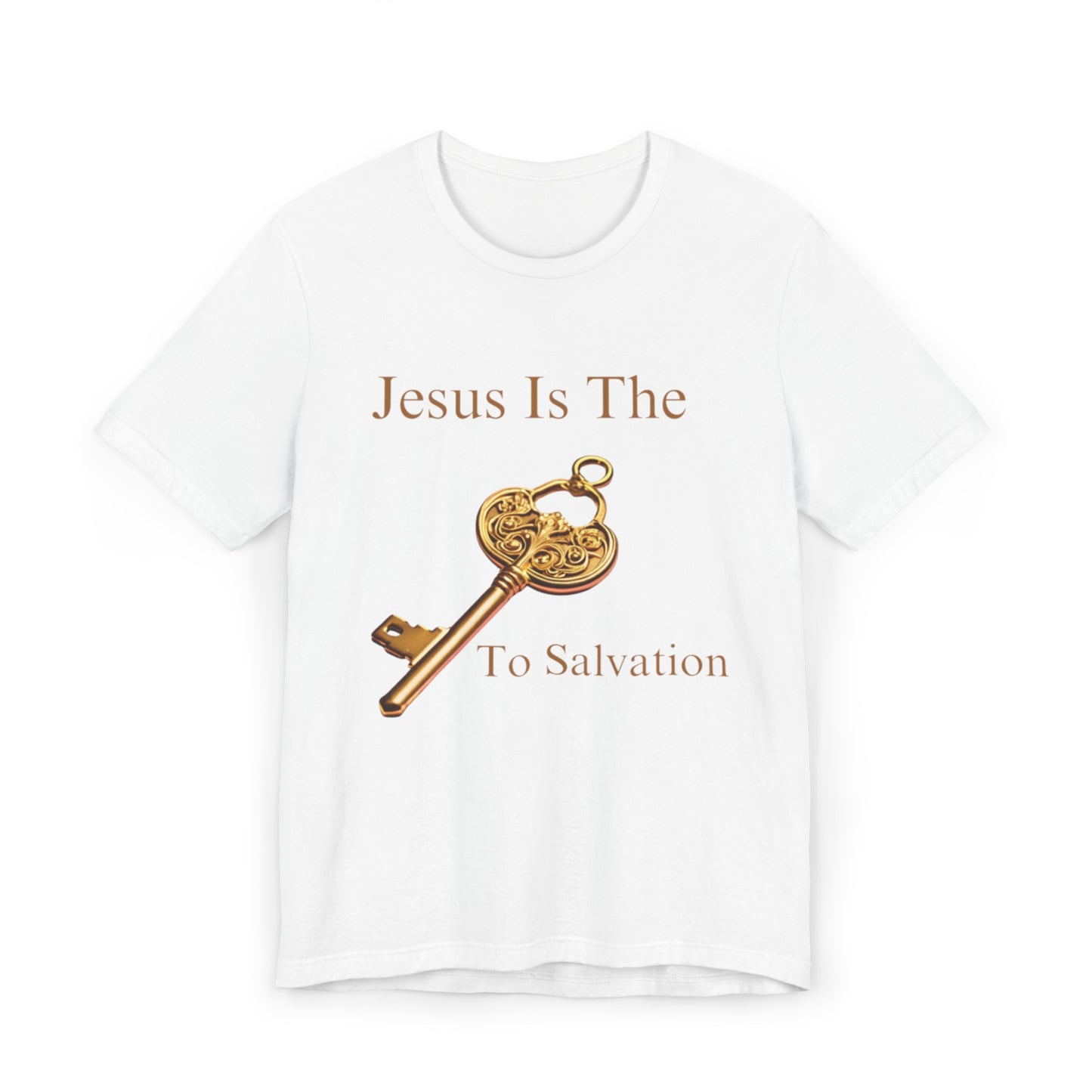 Jesus is The Key-Unisex Jersey T-Shirt