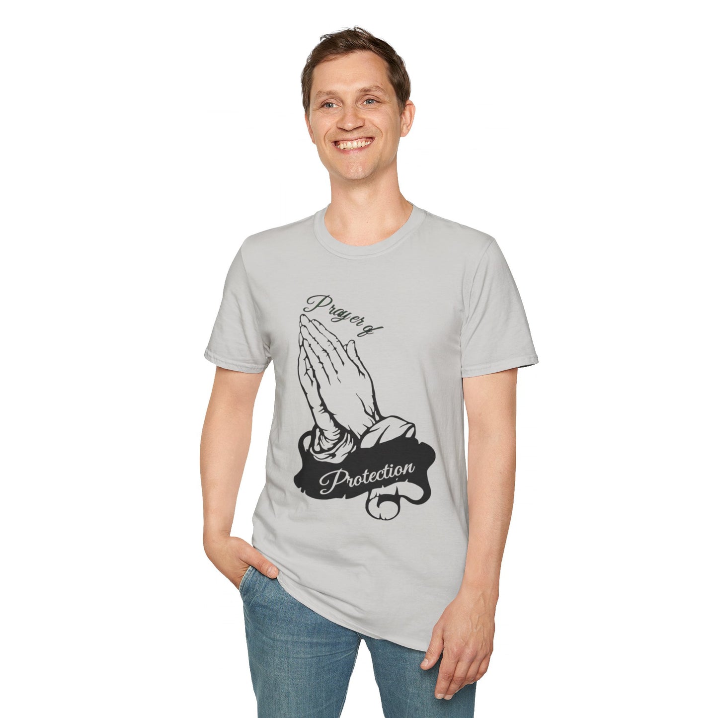 Prayer of Protection-Unisex Softstyle T-Shirt