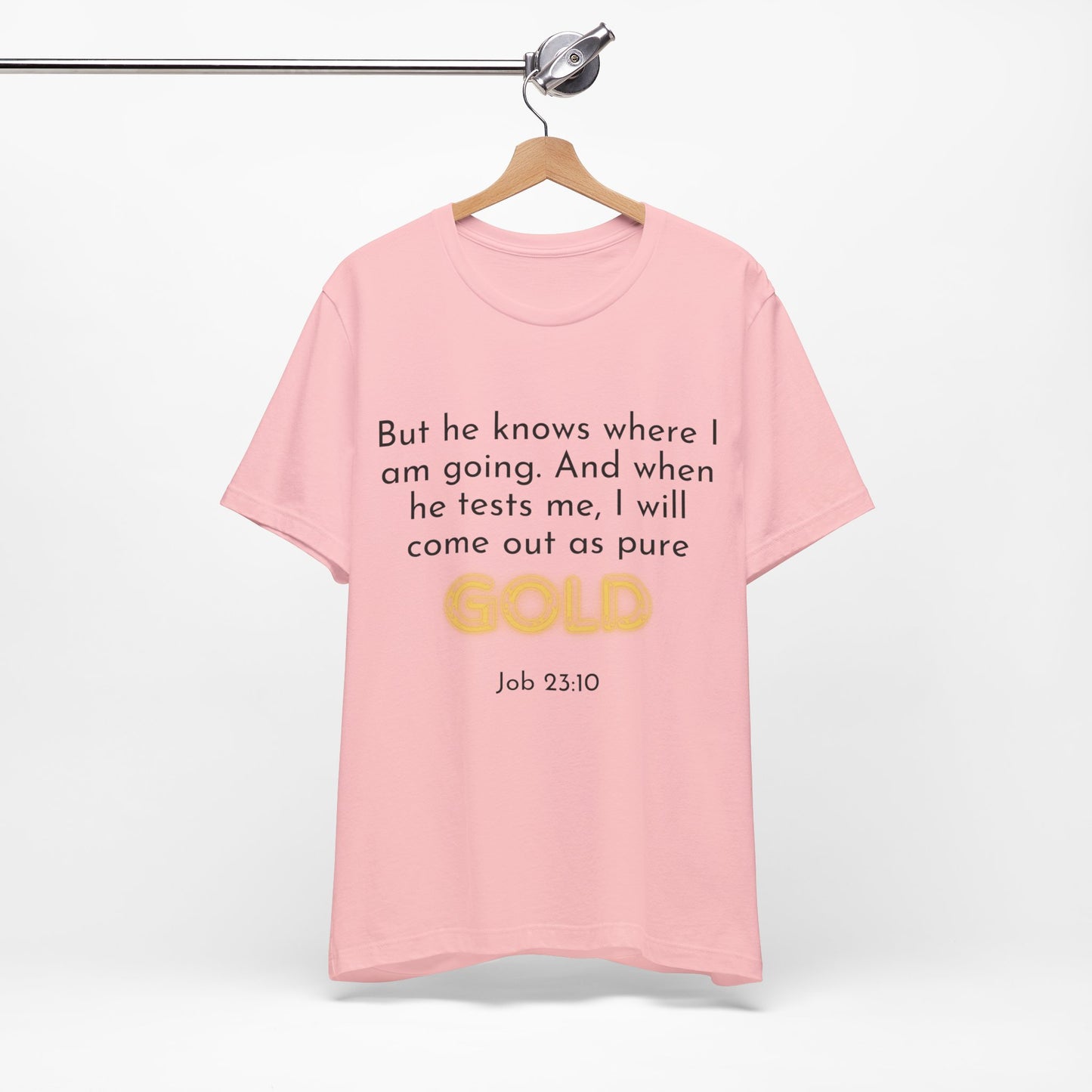 Job 23-10-Unisex Jersey Short Sleeve Tee