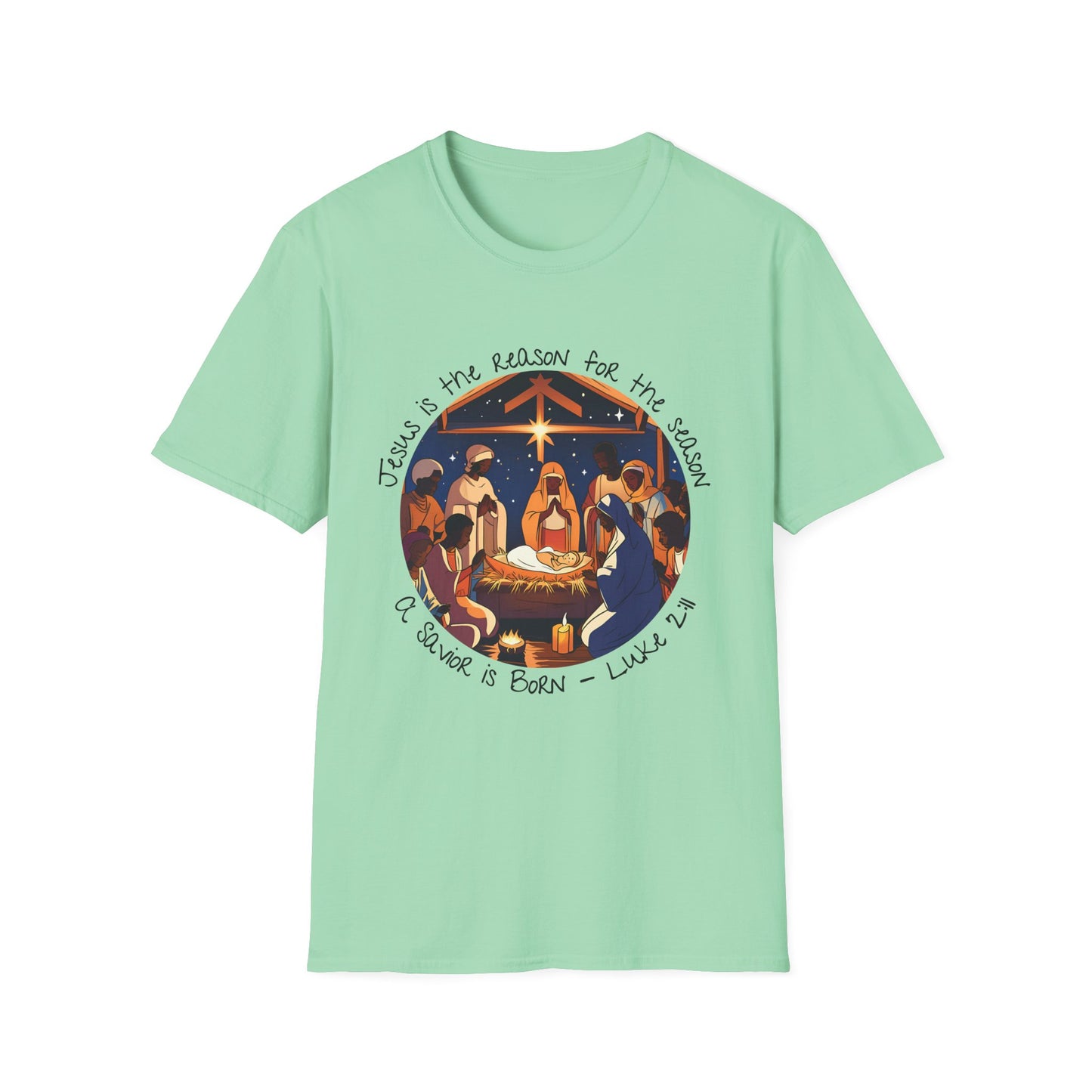 Luke 2:11 - Unisex Softstyle T-Shirt