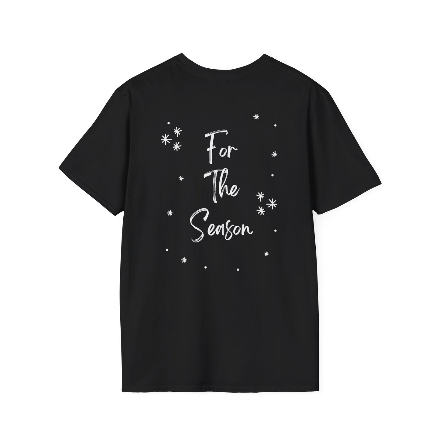 Jesus is the reason - Front and Back - Unisex Softstyle T-Shirt