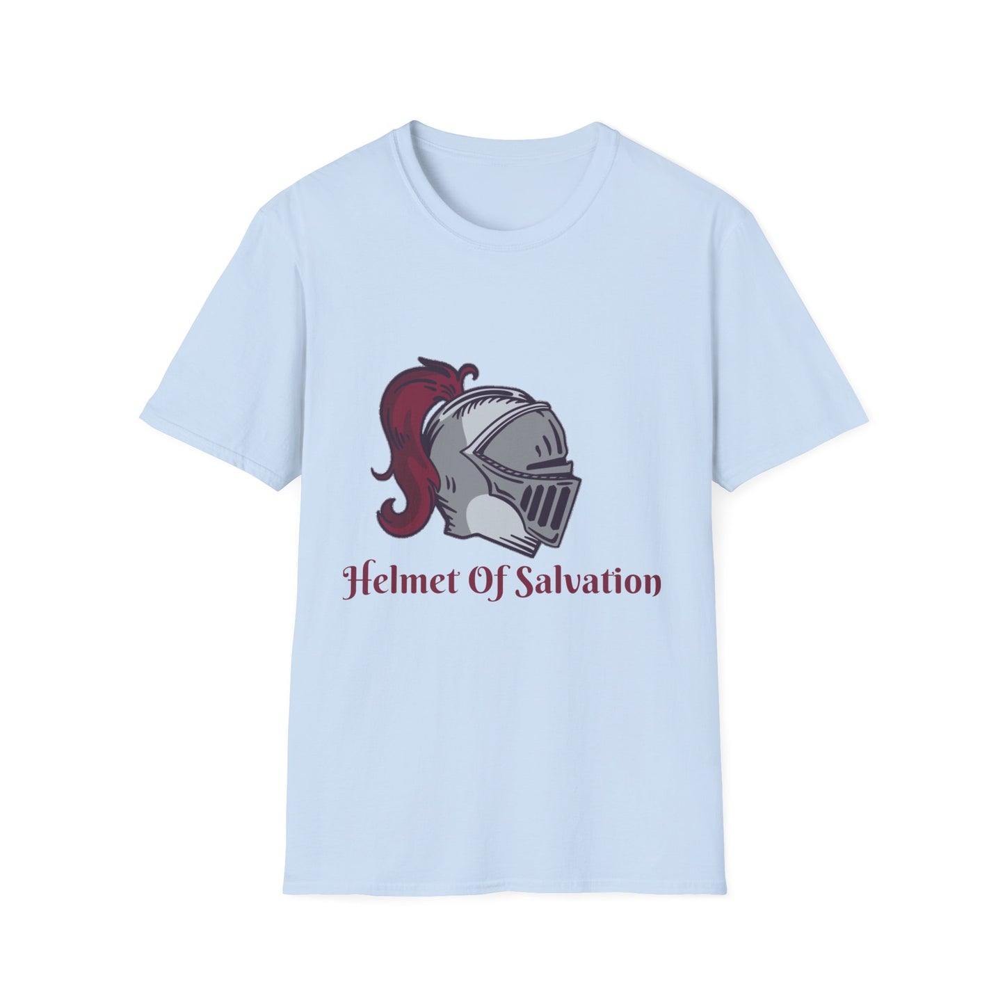 Helmet of Salvation-Unisex Softstyle T-Shirt