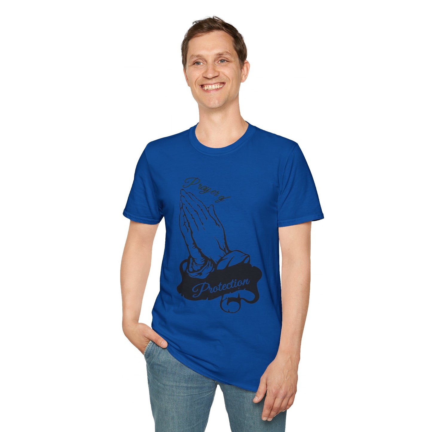 Prayer of Protection-Unisex Softstyle T-Shirt