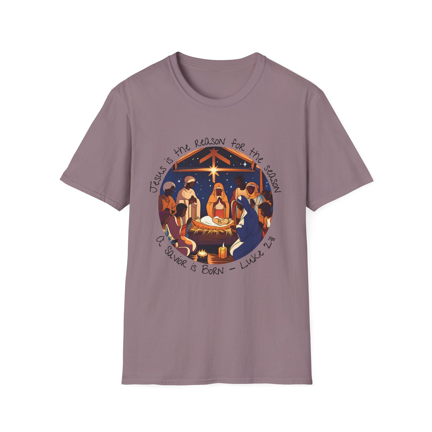 Luke 2:11 - Unisex Softstyle T-Shirt