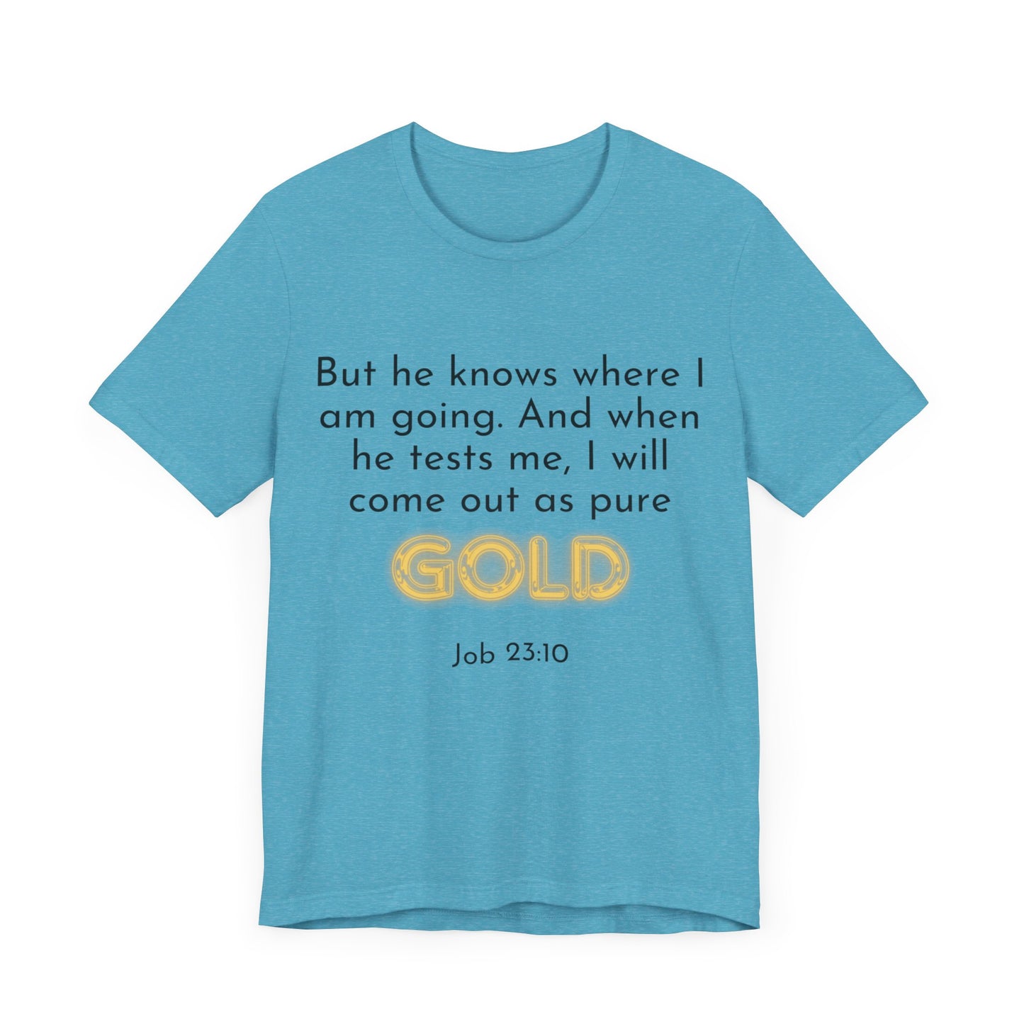 Job 23-10-Unisex Jersey Short Sleeve Tee