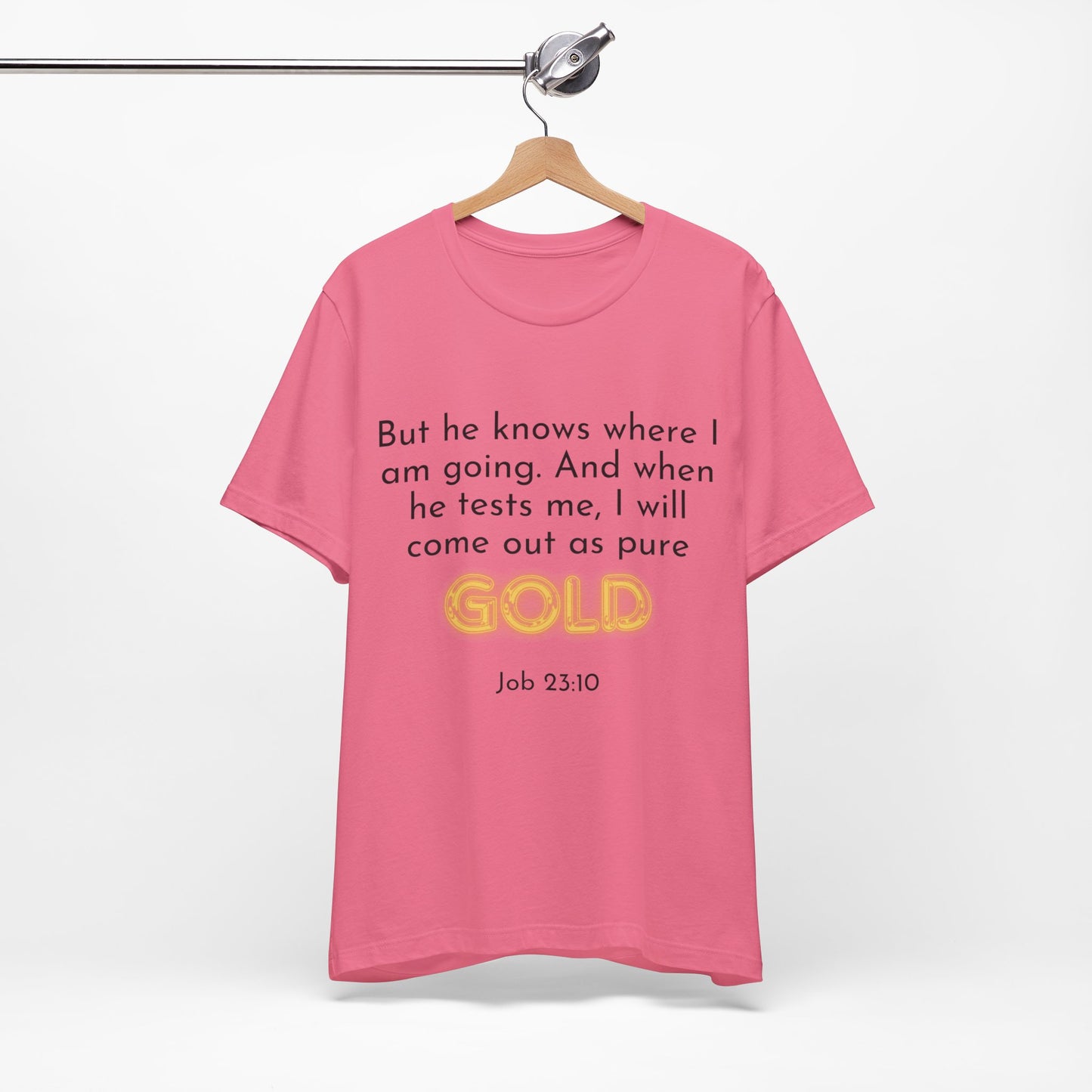 Job 23-10-Unisex Jersey Short Sleeve Tee